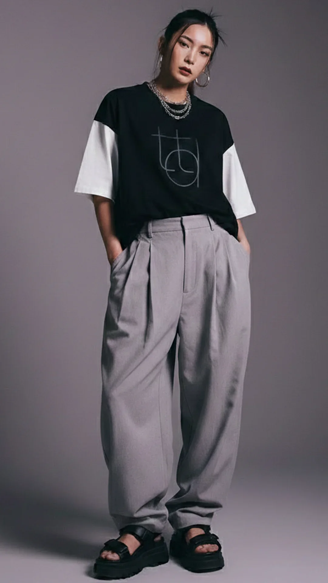 AVATAR MONO 
Contrast sleeve version of the classic avatar tee
