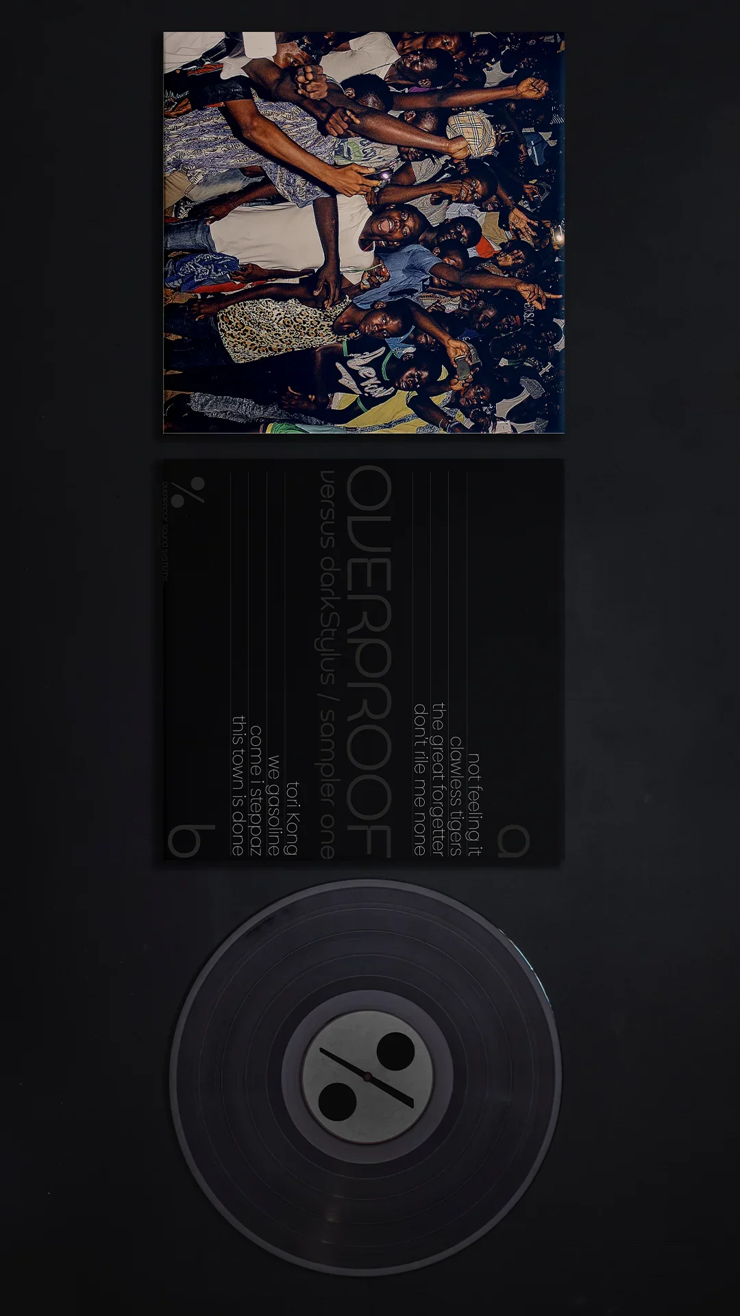 Overproof Sound Systems vinyl collaboration, designed by FugaceFugace.