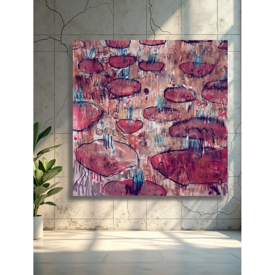 My recent body of work incorporates various mediums, characterized by dynamic mark-making, vibrant colors, and the physicality of brushstrokes that reflect my presence and actions. I refer to this collection as &ldquo;Water Lilies,&rdquo; drawing ins