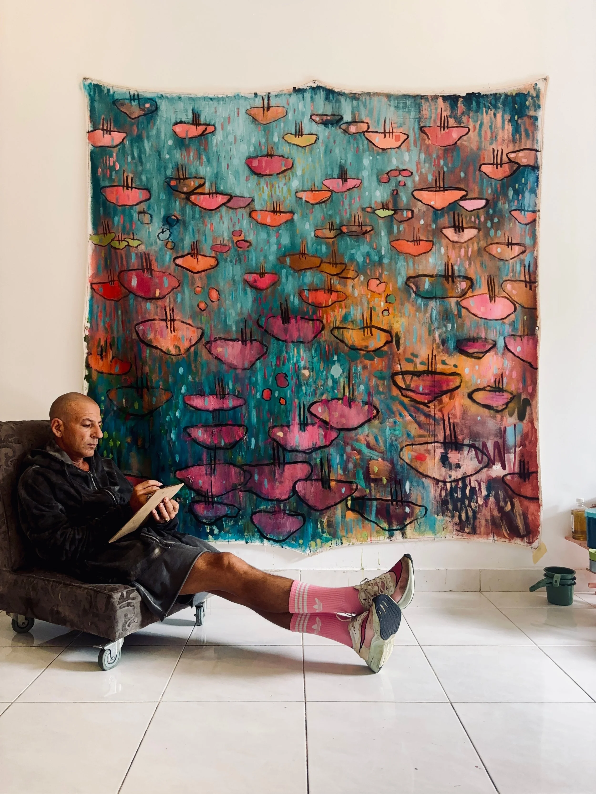 It has been a thoughtful week, much like the ones before it.
Yesterday, I finished a painting I&rsquo;ve been working on for the past couple of weeks. To celebrate, I decided to take a day off to write about the process and share a few thoughts that 