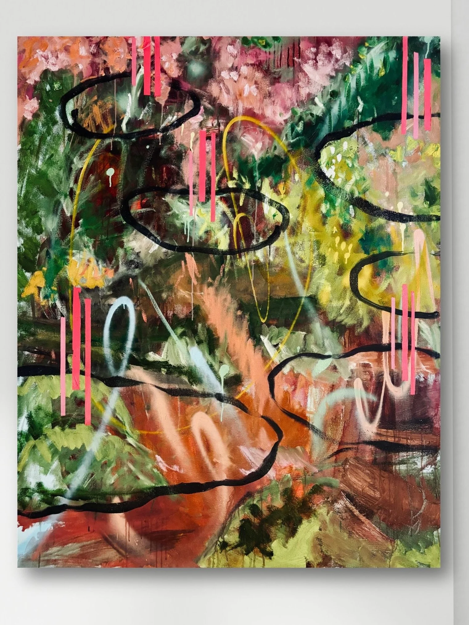 Garden of J.Sorolla&bull;01&bull;Oil on Canvas and Acrilico 122x152Cm (48x59.8in).
#abstractartwork #contemporaryabstract #waterlilies #artcollection #abstractart