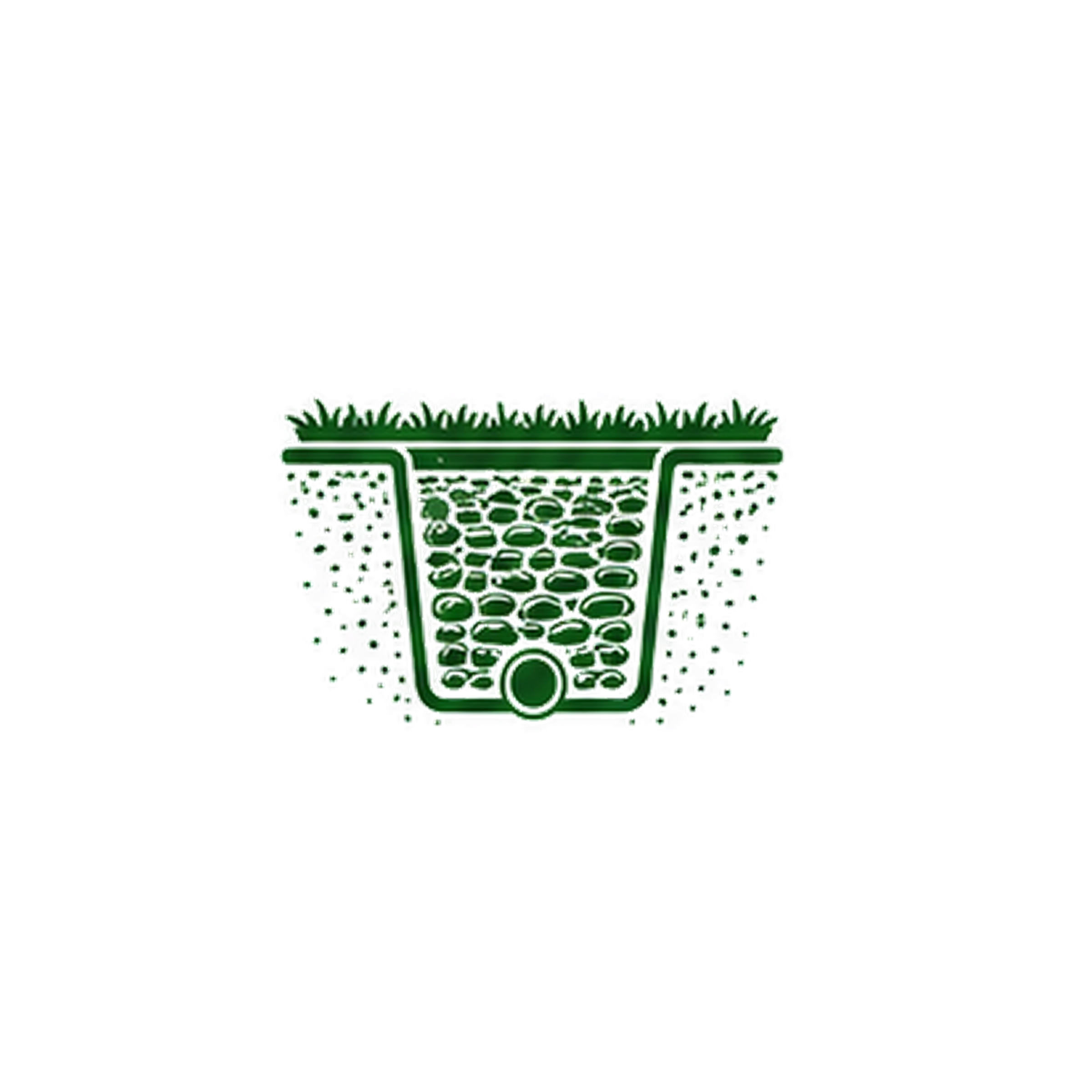 A green indoor hydroponic garden with plants growing under artificial light in a structured setup.