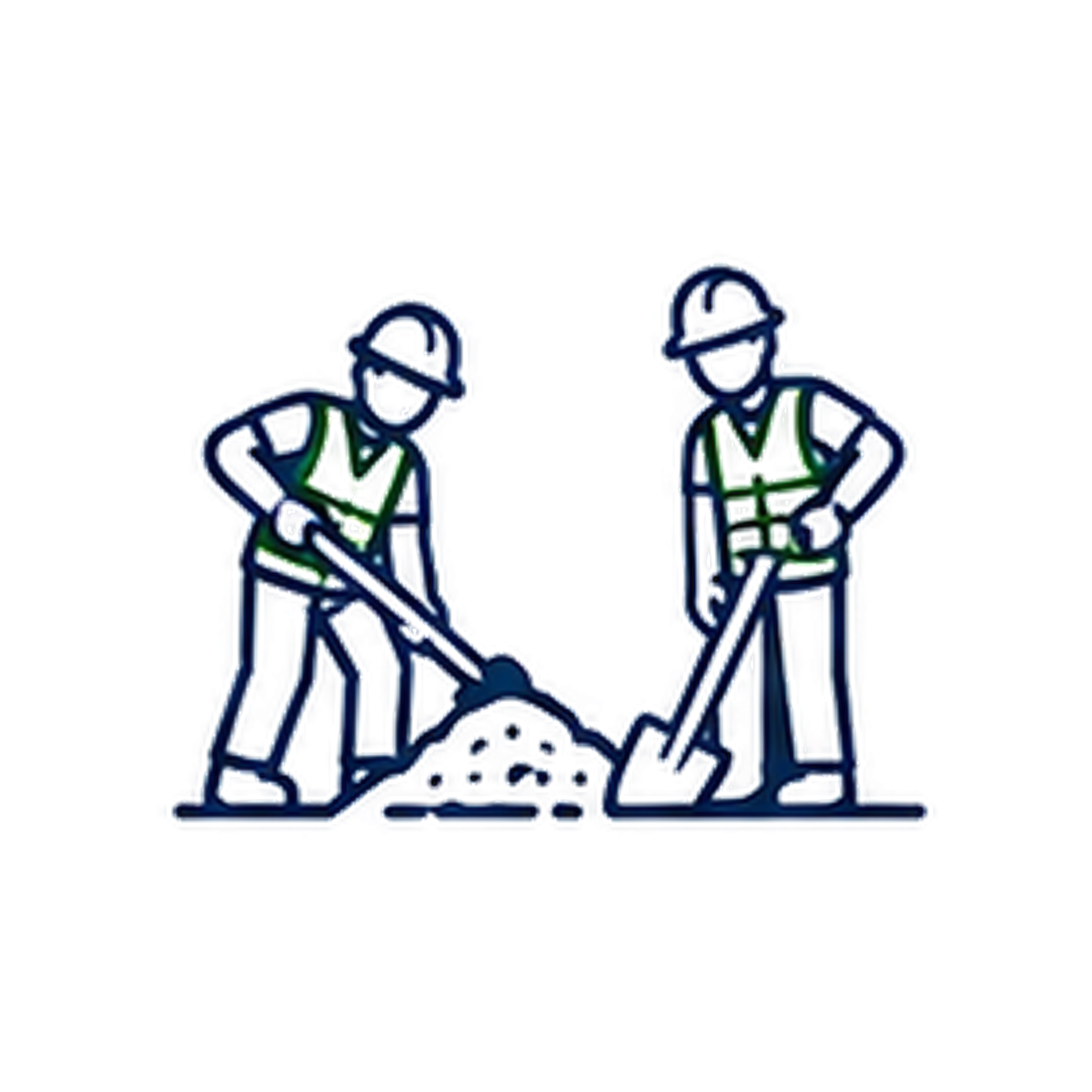 Colorful neon-style outline of two people facing each other with one reaching out their hand towards the other.