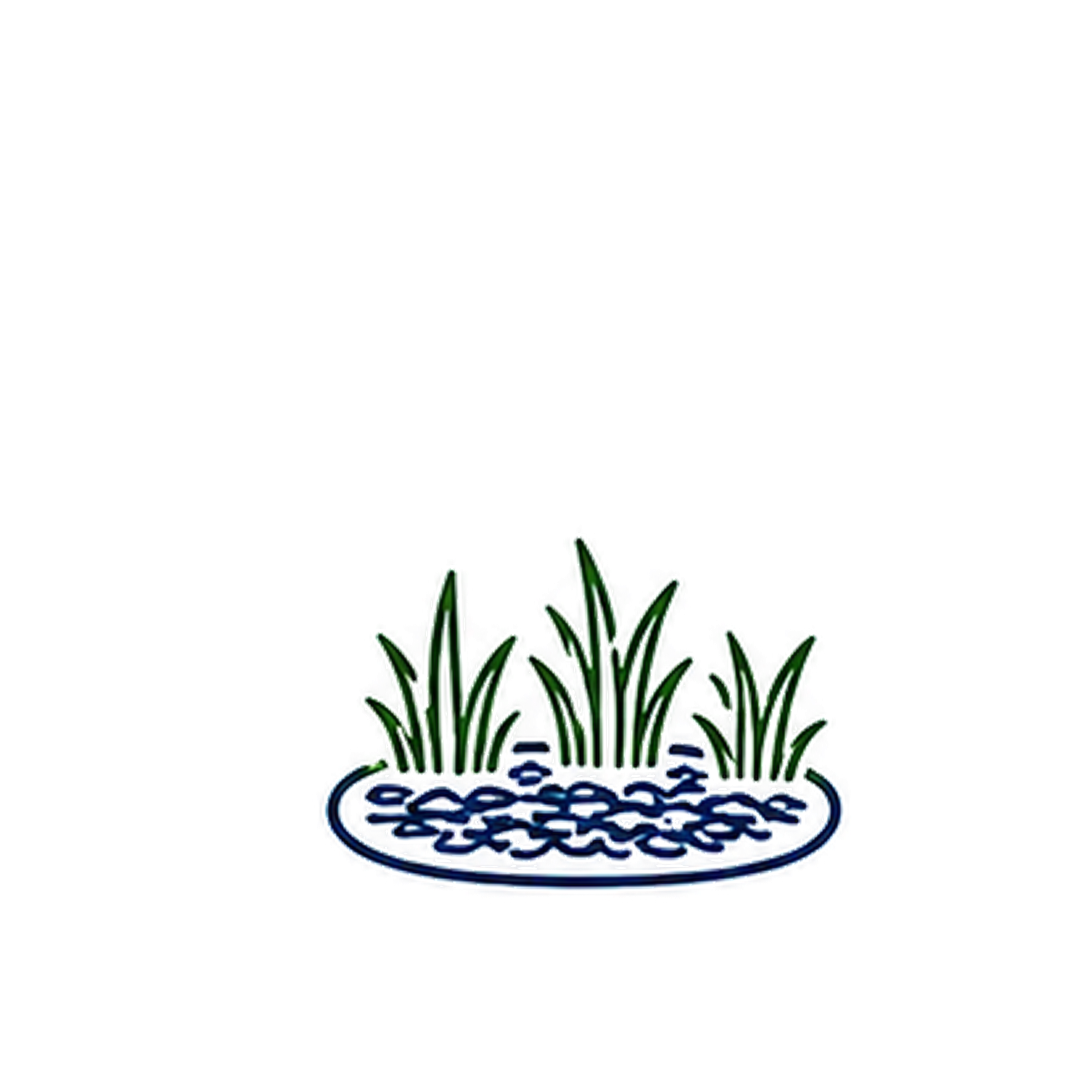 Illustration of a potted cactus plant with long, green, spiky leaves in a decorative bowl.