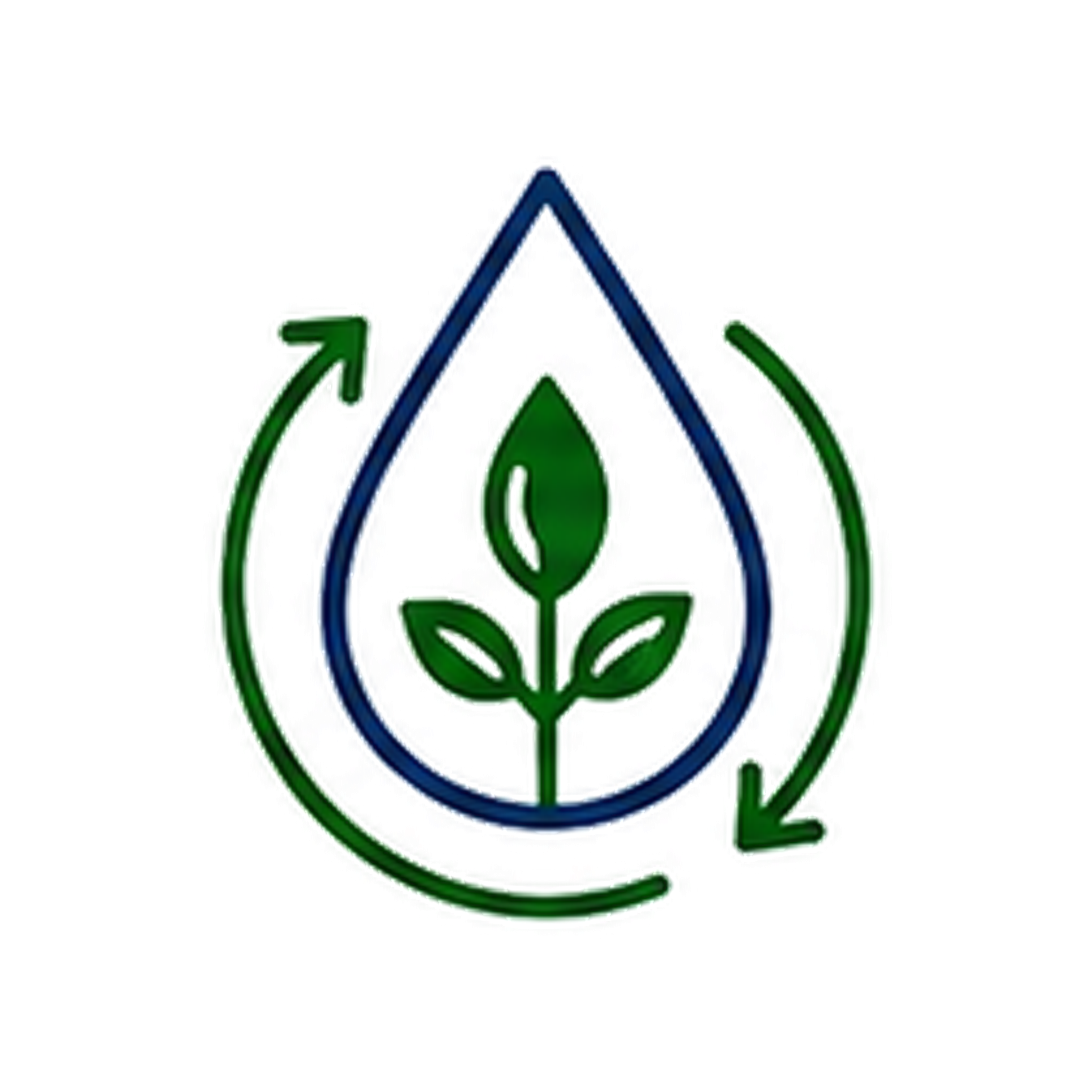 Colorful neon sign with a leaf design in the center, possibly representing eco-friendliness or nature.