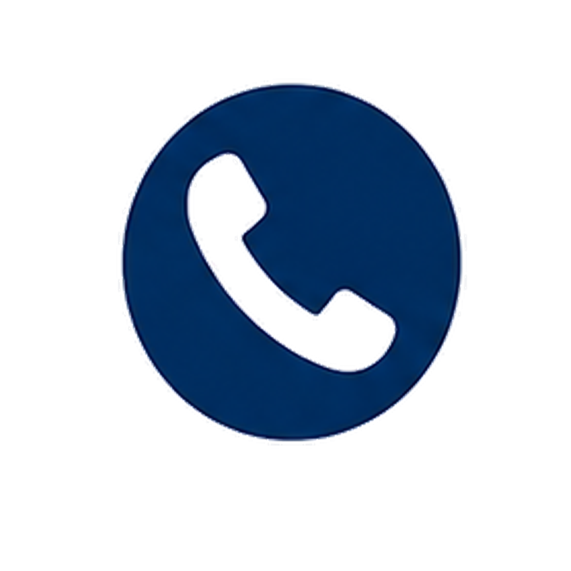 Blue circle with white arrow pointing left inside it, resembling a quick back button.