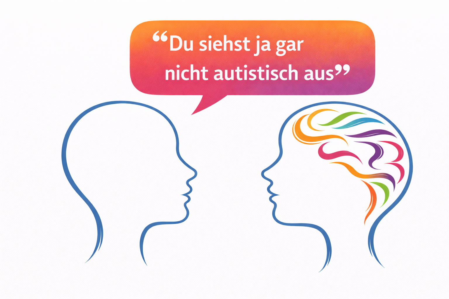 „Du siehst ja gar nicht autistisch aus“
