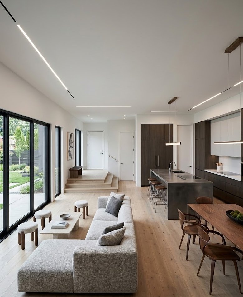 Warm Modern Minimalism - San Jose, CA