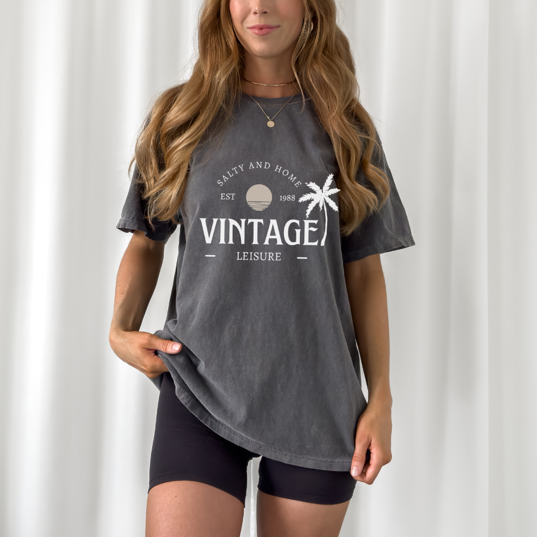 SALTY VINTAGE T in Pepper