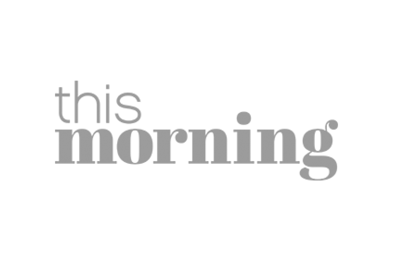 Bold black background with the words "this morning" in large gray text.