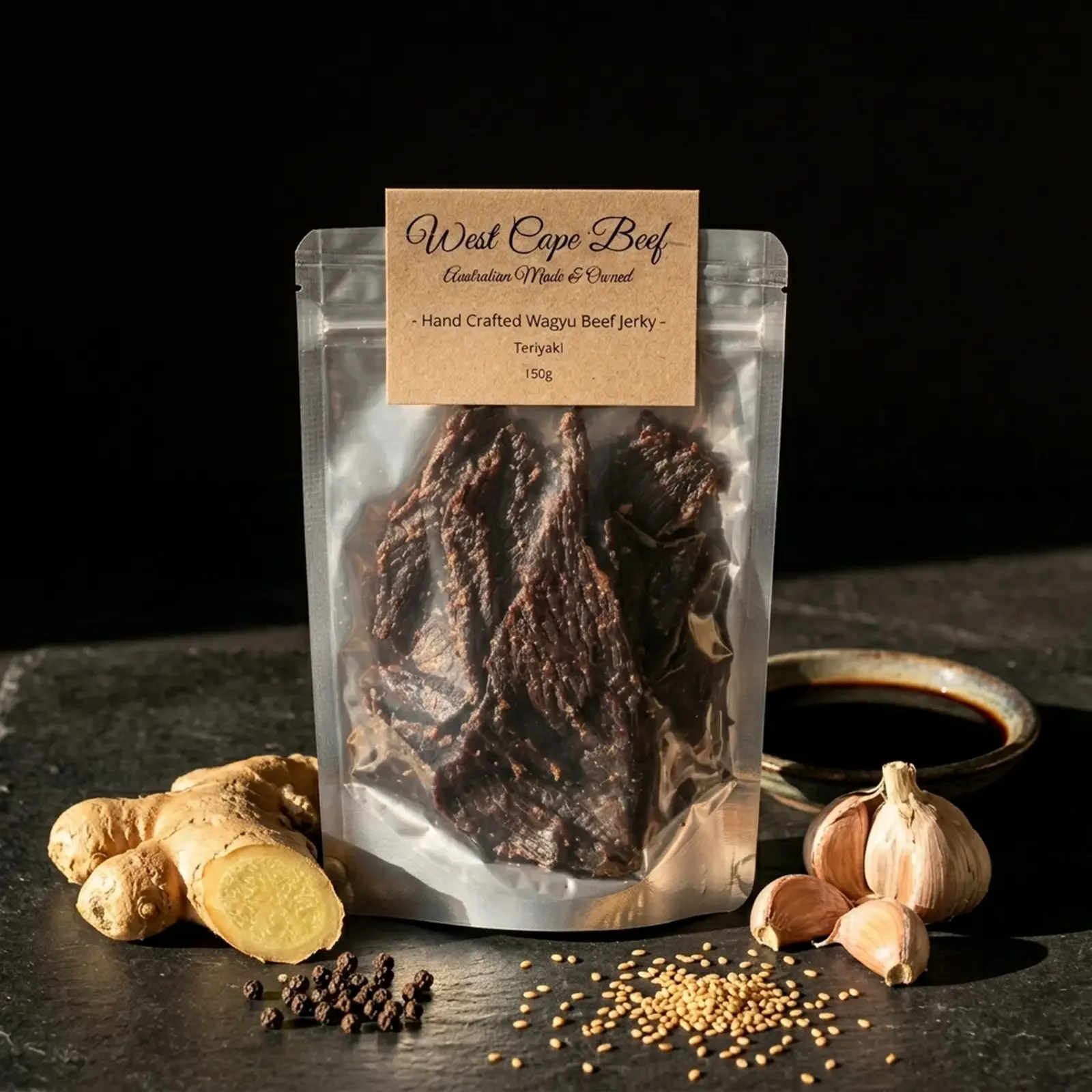 Teriyaki Wagyu Beef Jerky