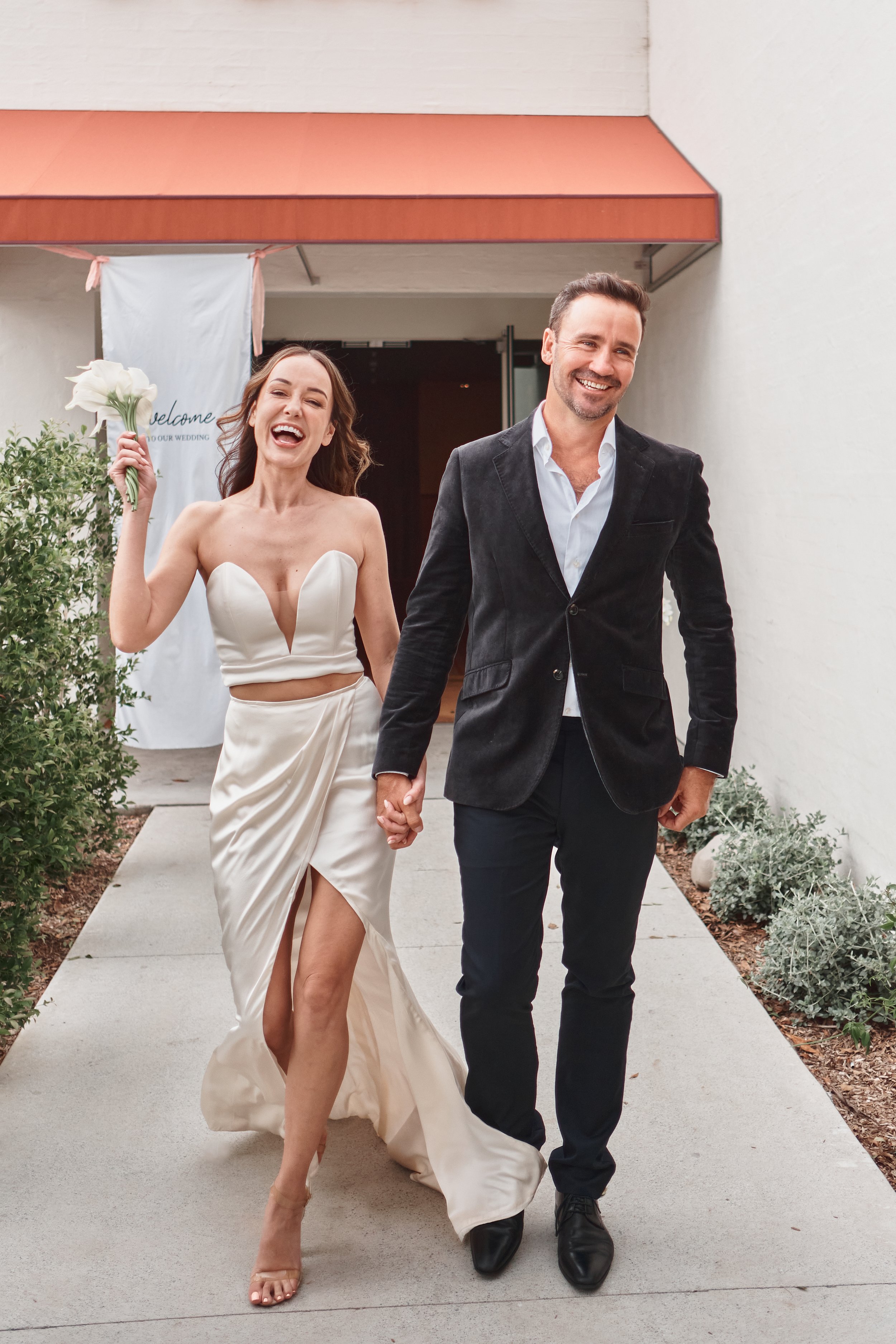 Event photograph of couple a Sydney Wedding