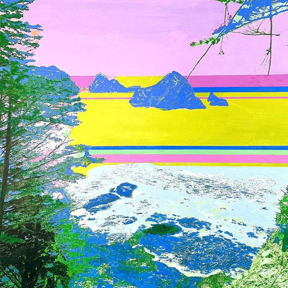 Spectral Shores (yellow water)