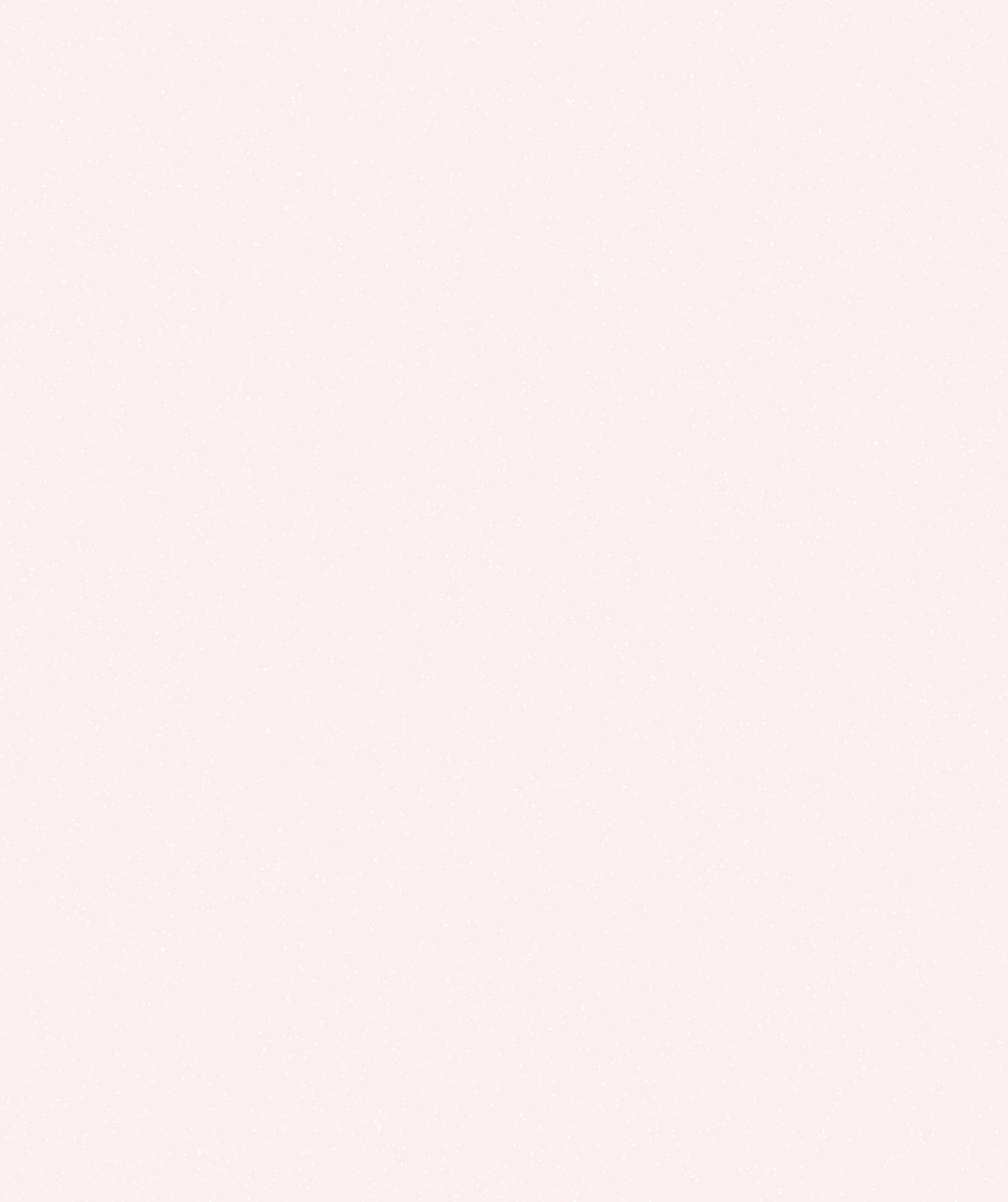 The image shows a pink terrazzo surface with white speckles.