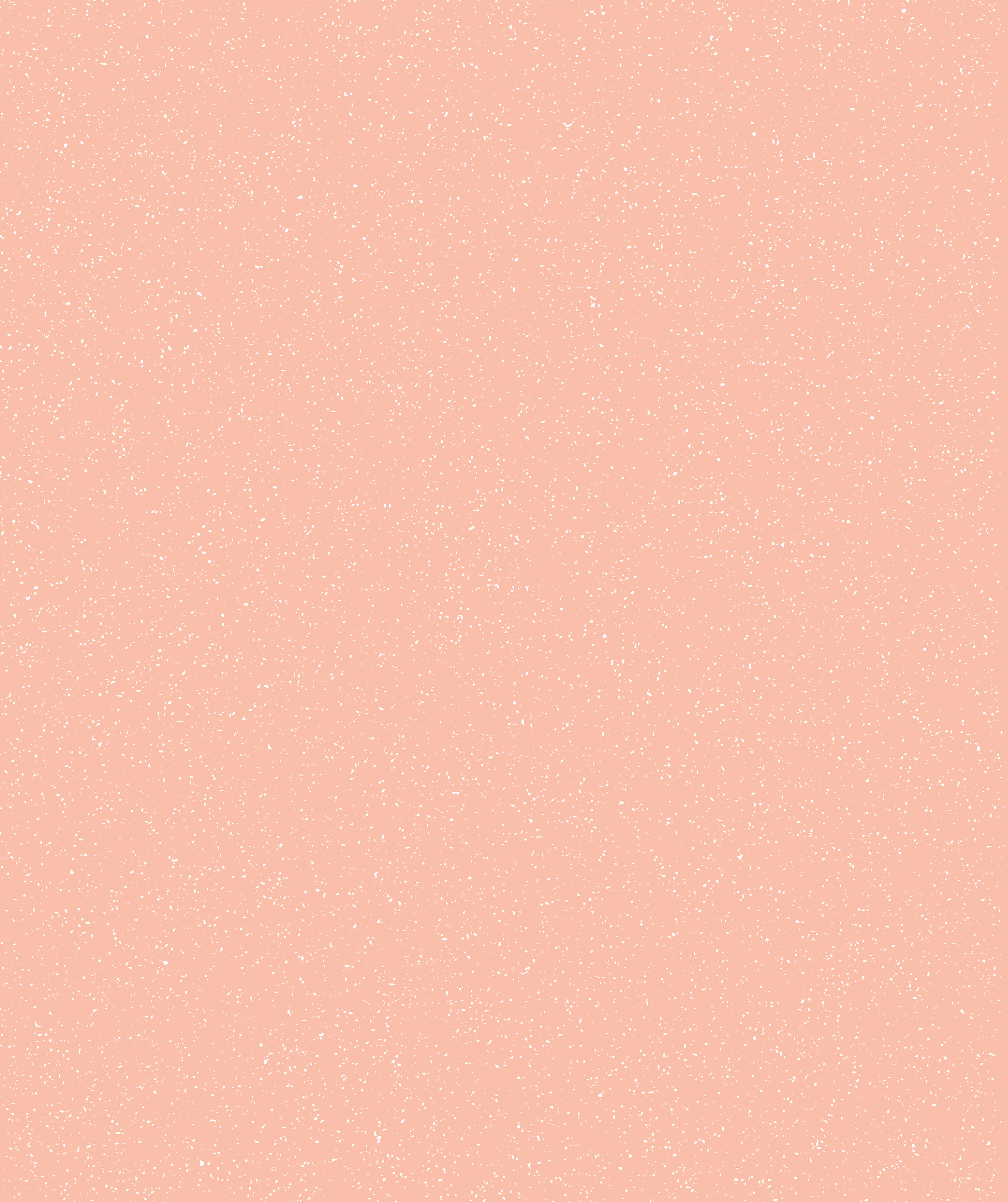 A close-up of a textured, orange-colored surface with tiny specks of white and gray scattered throughout.