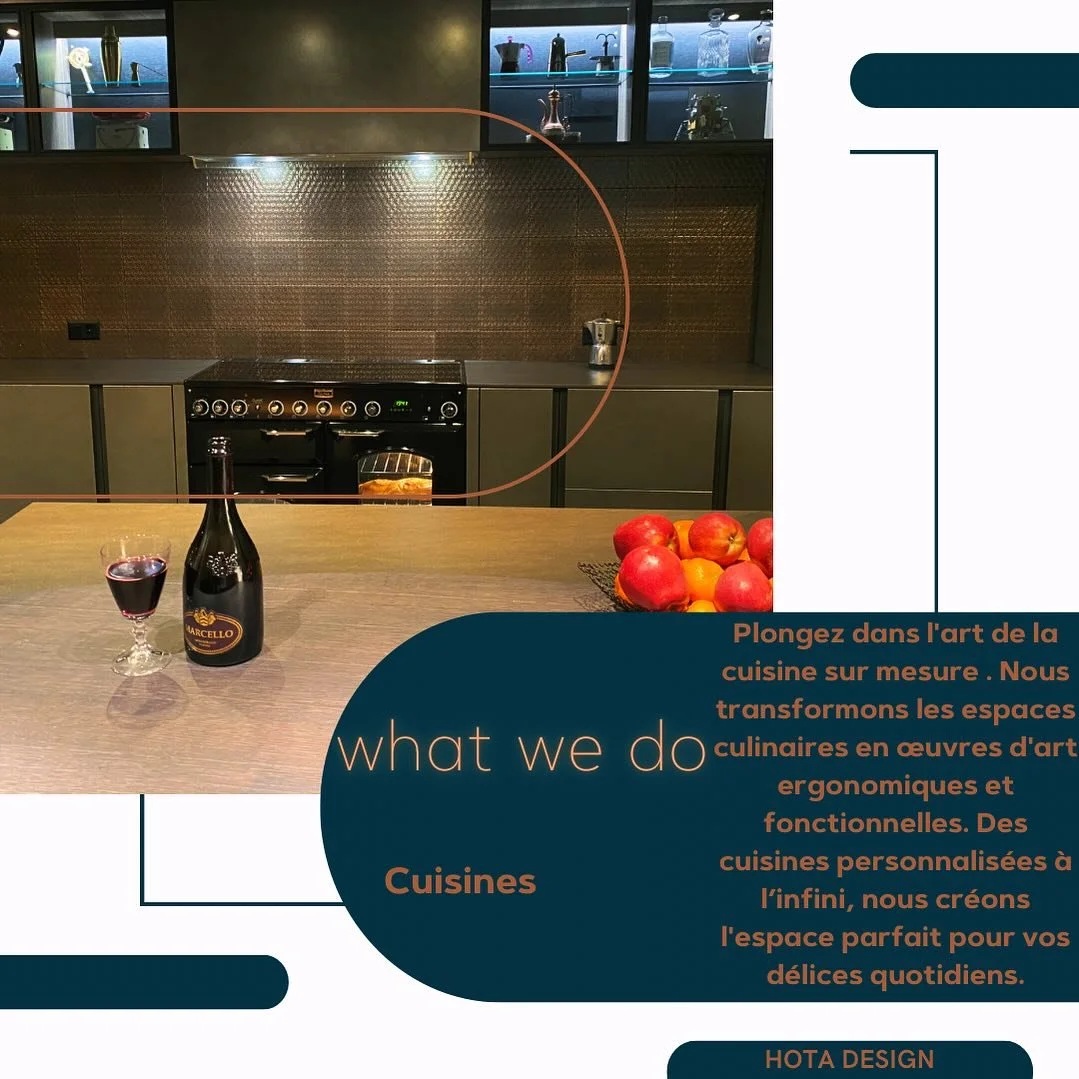 Nous vous proposons de vous guider afin de concevoir la future cuisine de vos r&ecirc;ves! Qu&rsquo;elle soit facile &agrave; vivre, technologique et belle! 🥂🌟