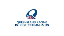 Queensland Racing Integrity Commission logo featuring a stylized 'Q' in blue and white