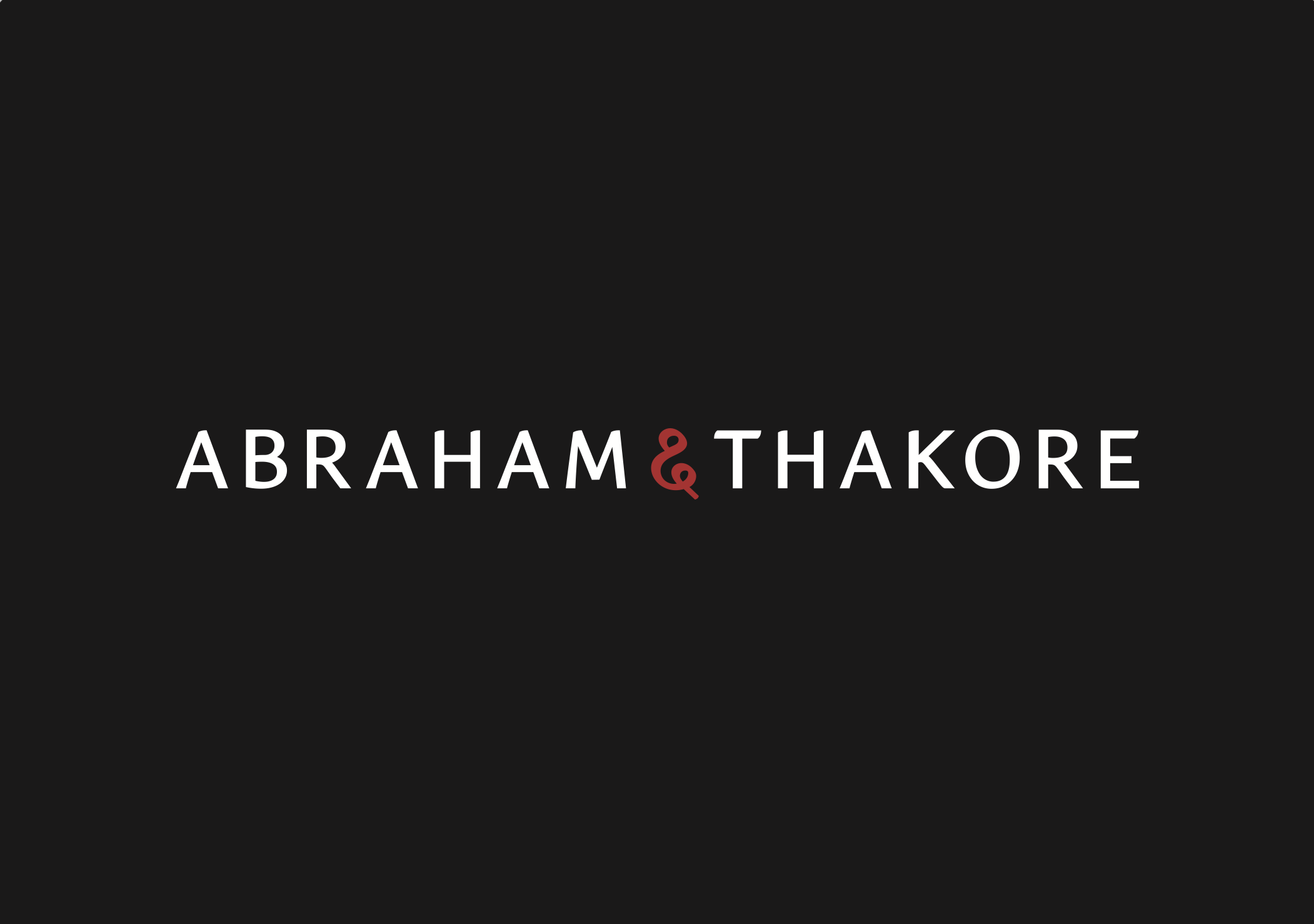 Abraham & Thakore