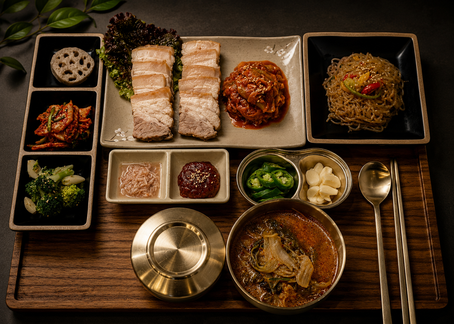 C7. Boiled Pork belly of shoulder (Sooyuk)