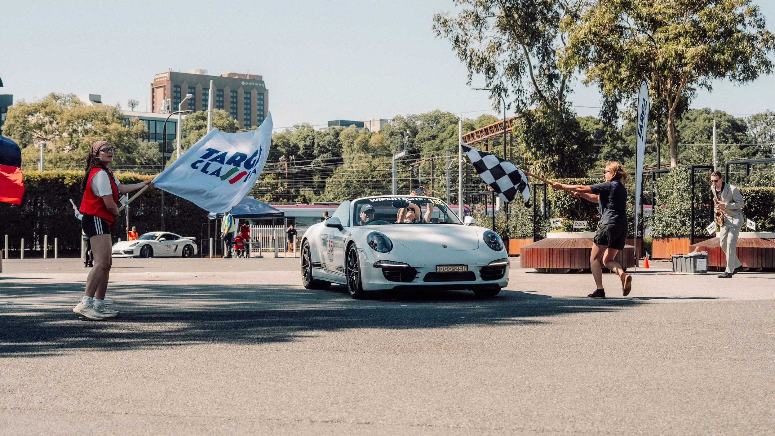 Targa Classica to Turn One