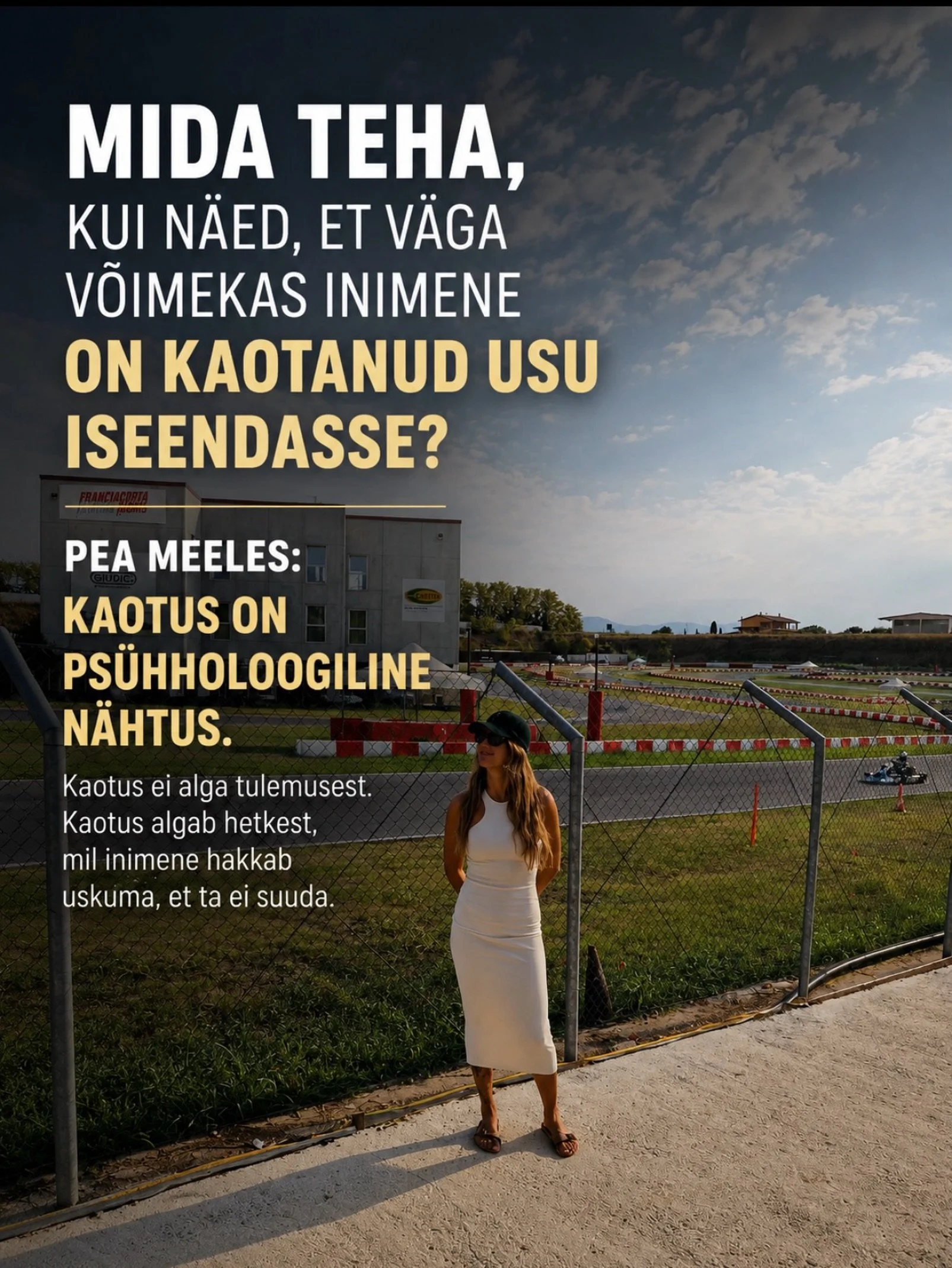 Mida teha, kui n&auml;ed, et inimene on kaotanud usu endasse ja oma v&otilde;imetesse?

1. Tuleta talle meelde, et kaotus on k&otilde;igepealt ps&uuml;hholoogiline.

&Uuml;ks eba&otilde;nnestumine, halb periood v&otilde;i tagasil&ouml;&ouml;k ei t&ot