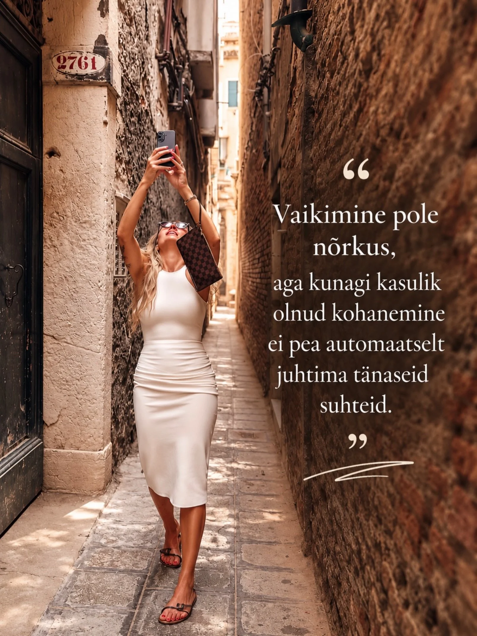 Me paneme teised inimesed salaja eksamile.

Ja pettume, kui nad ei oska vastata k&uuml;simustele, mida me pole kunagi v&auml;lja &ouml;elnud.
&bdquo;Ta peaks ju aru saama.&rdquo;
&bdquo;Kui ta hooliks, siis ta m&auml;rkaks.&rdquo;
&bdquo;Hea juht pea