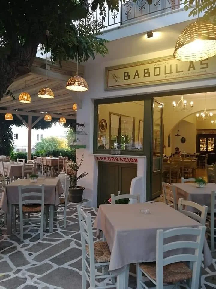 Your table is ready. 
Join us for a wonderful evening in Filoti!