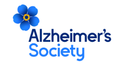 Blue Alzheimer's Society logo