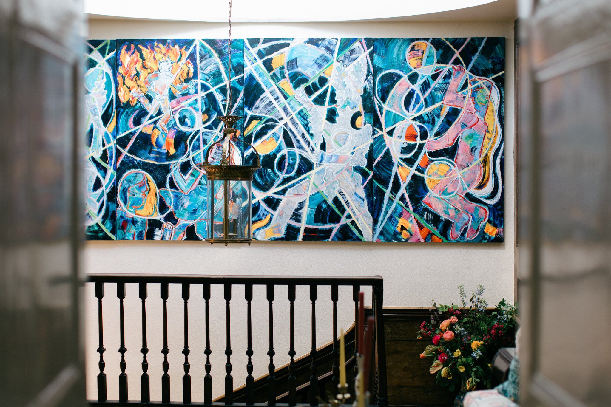 How to Feature Contemporary Art in Historical Homes