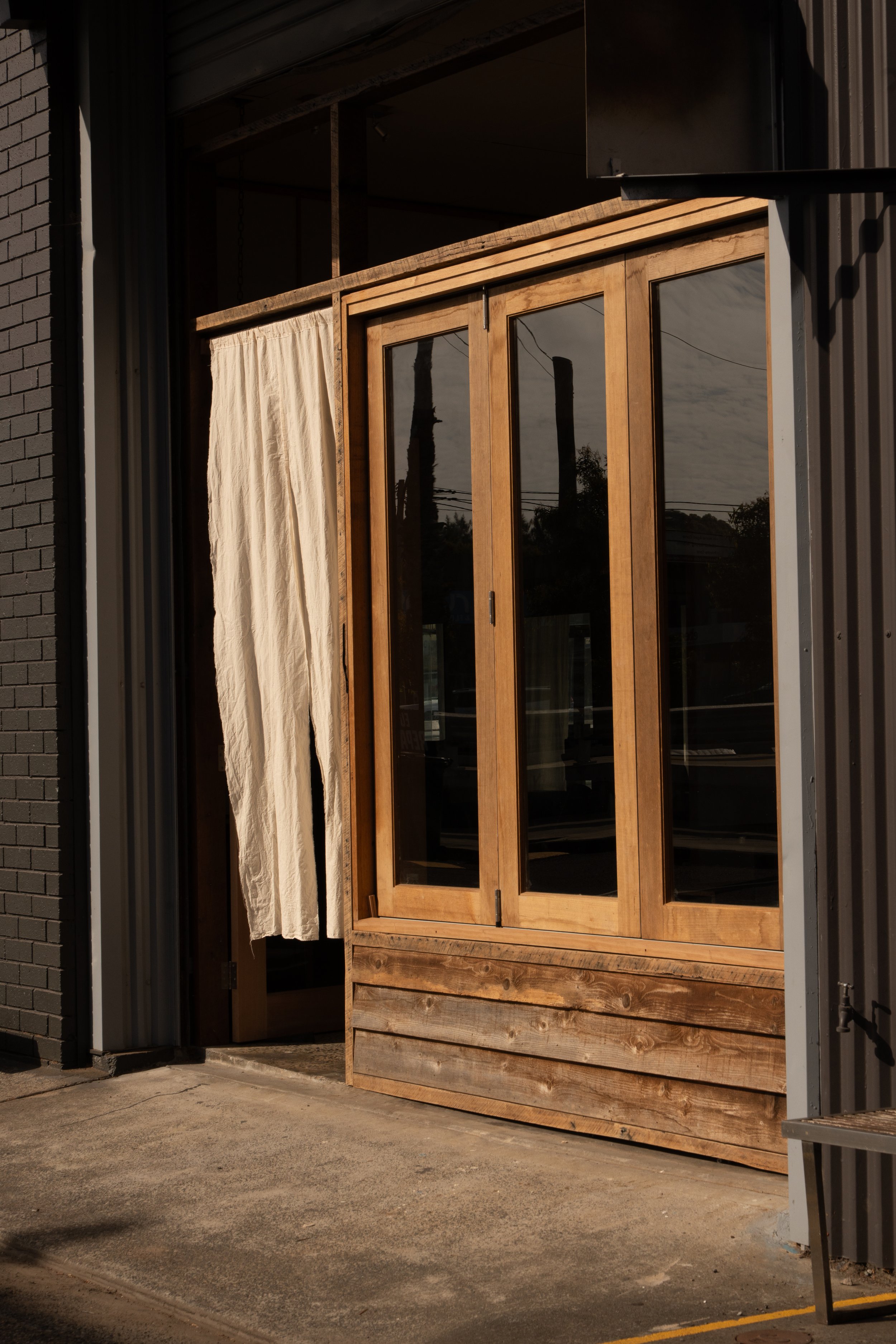 Exterior of koko studio located at Erina, Central Coast. Japanese inspired wellness studio with reformer pilates, strength, sauna and ice bath.