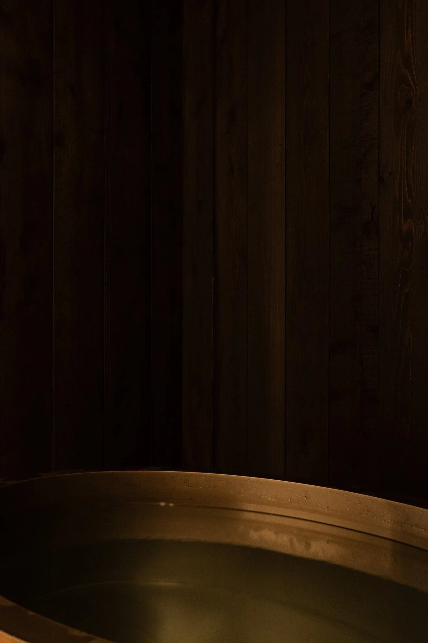 Cold plunge / ice bath located in the recovery room at koko studio located at Erina, Central Coast.