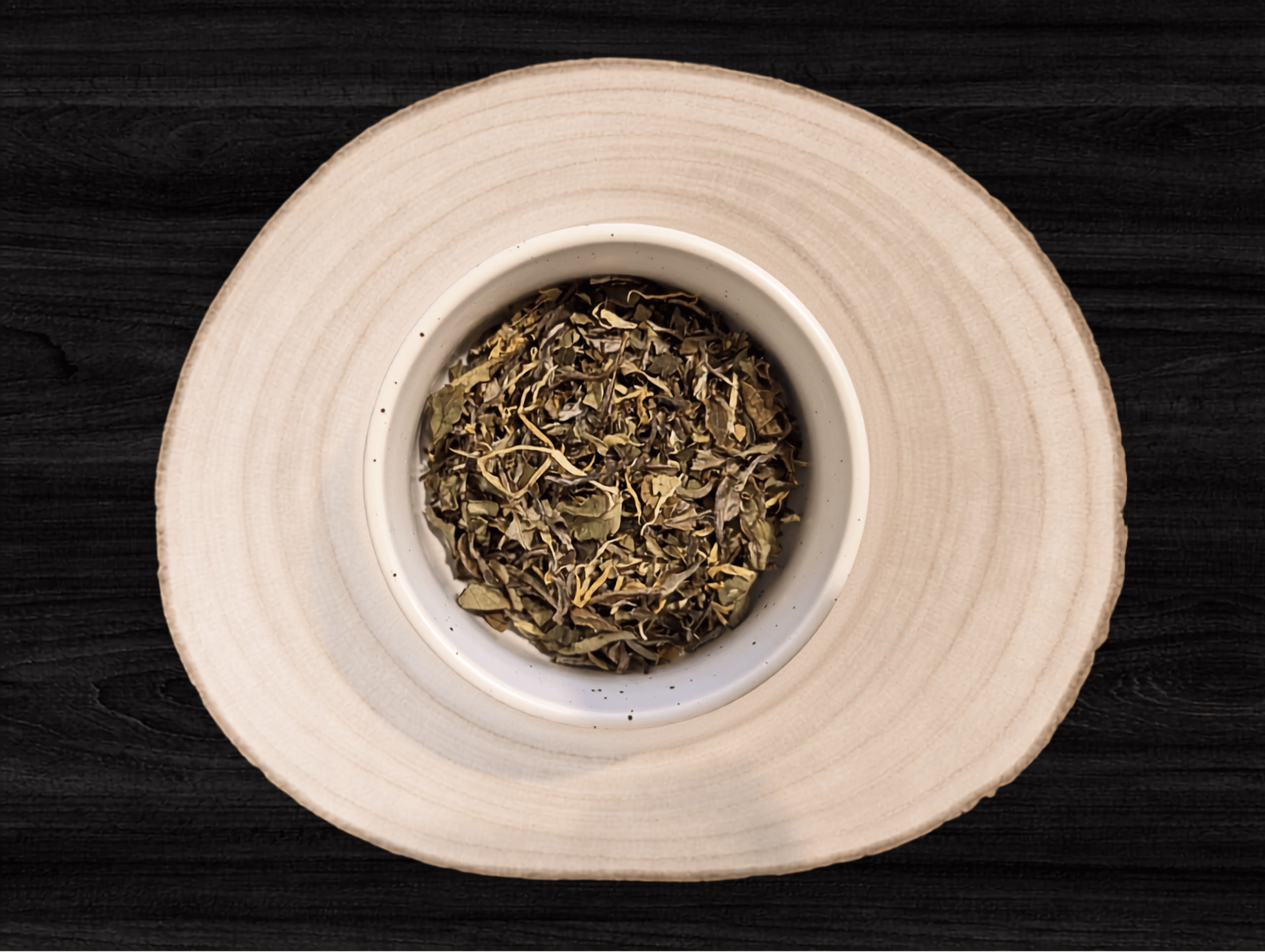 white tea mango
