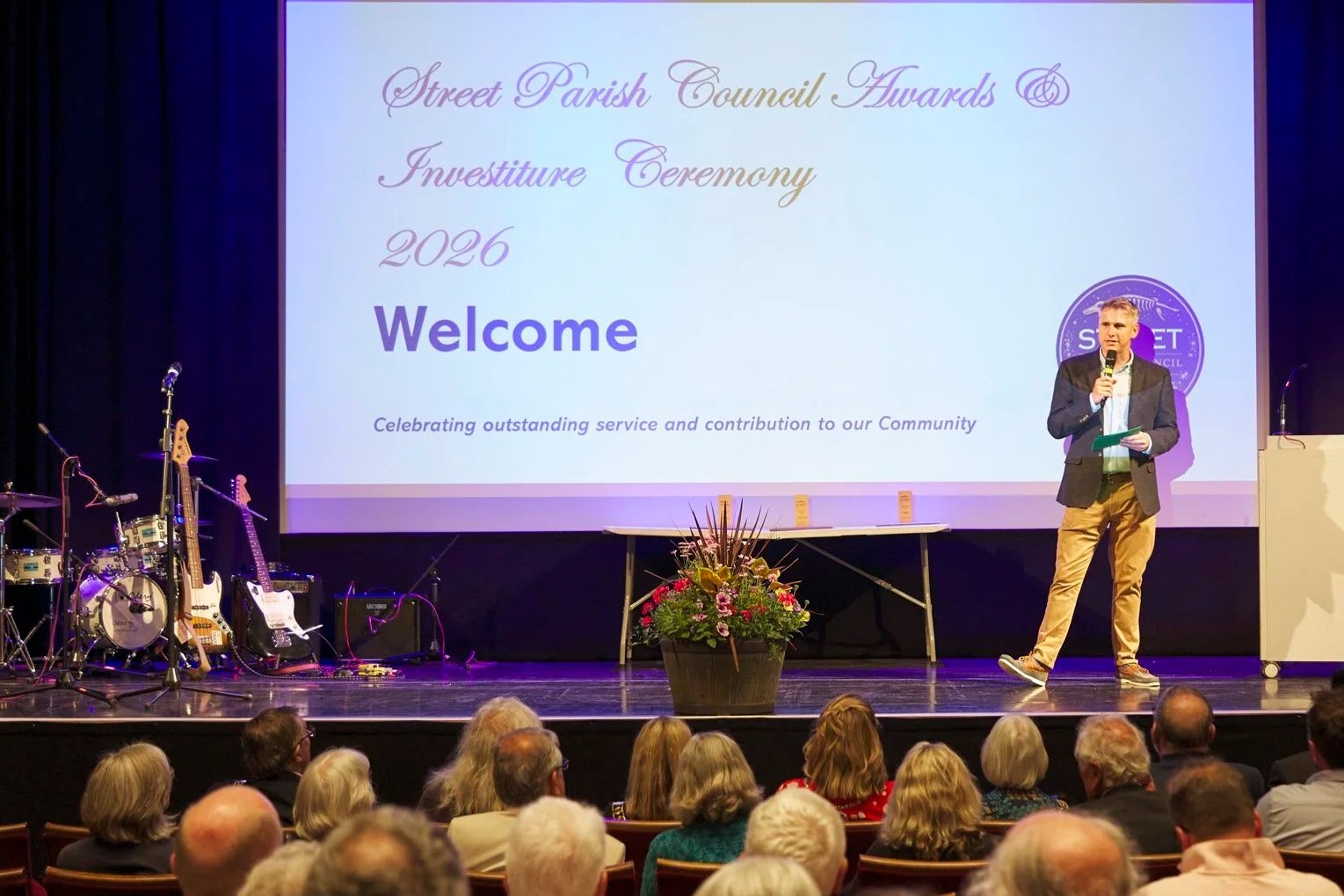 Street Parish Council##<b>| AWARDS |</b><br>"The perfect choice for the evening, your speech was pitched exactly right. It was warm, light-hearted and genuine, and your delivery helped set just the right tone." <b>Jenny Service, Clerk</b><br>