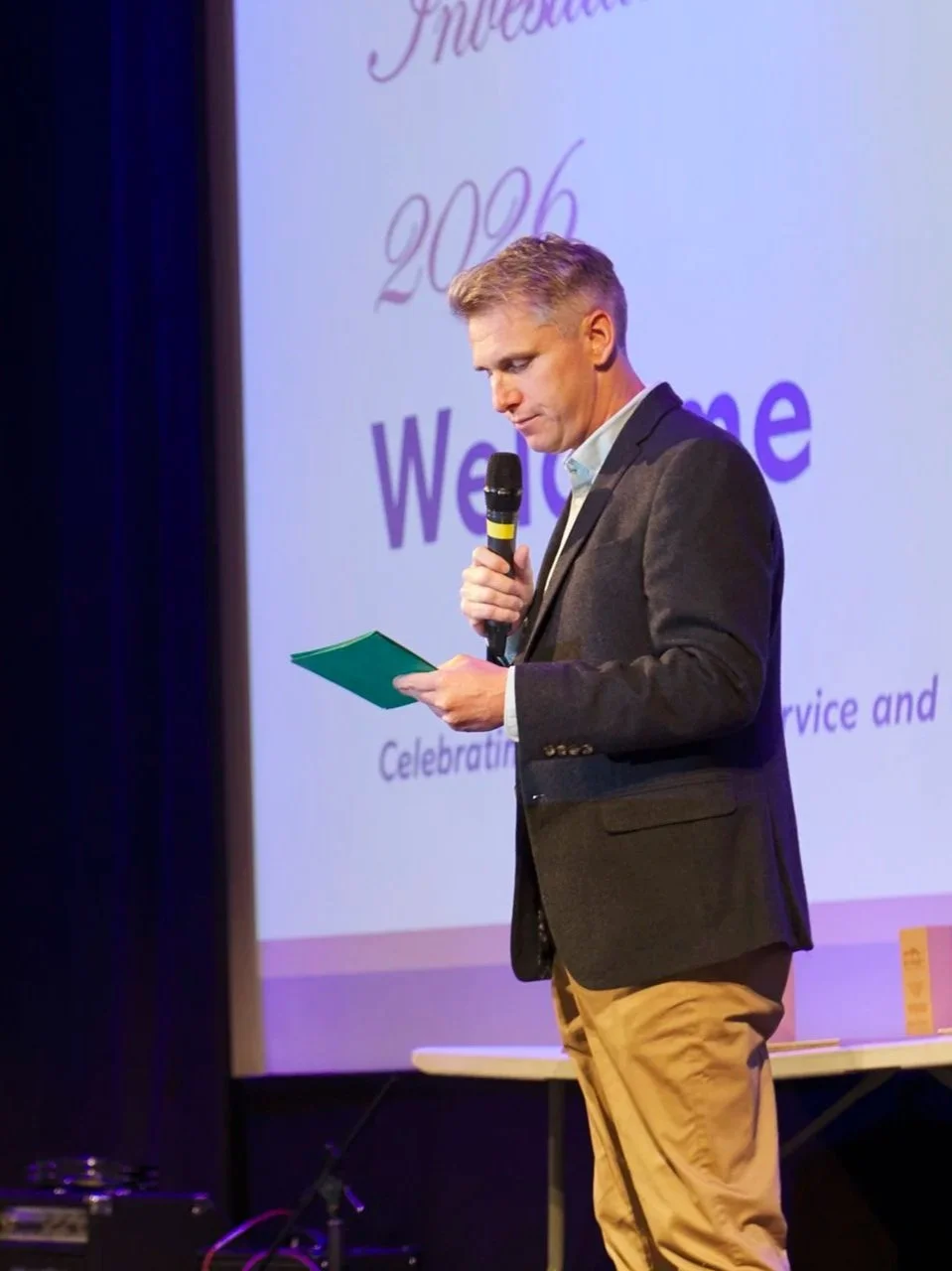 Christian Lockyer hosting Street Parish Council's annual community awards