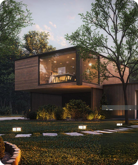 Modern residential property