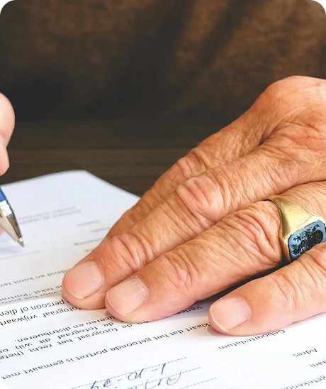 Signing estate planning documents