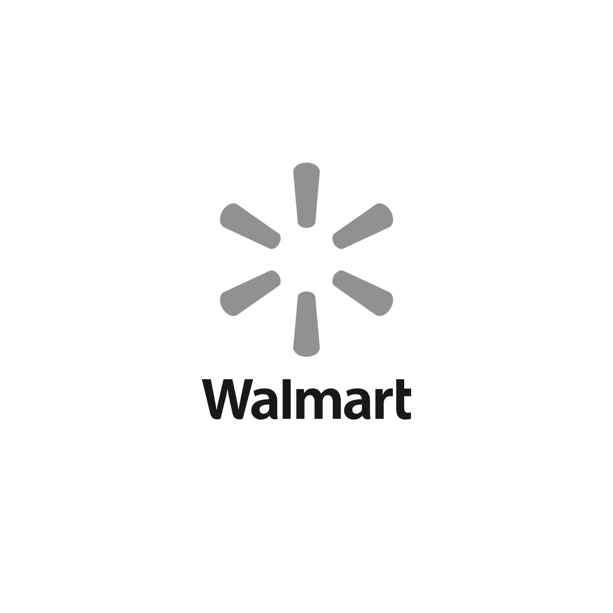 Walmart logo with a stylized asterisk symbol above the word 'Walmart'.