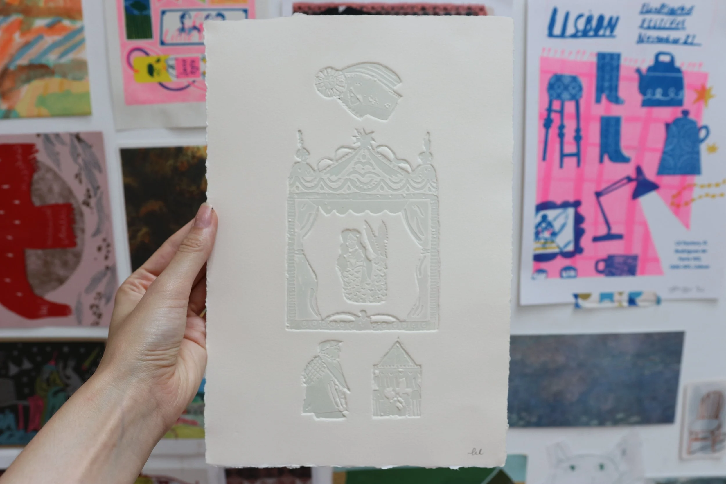 Limited Edition Embossed Print