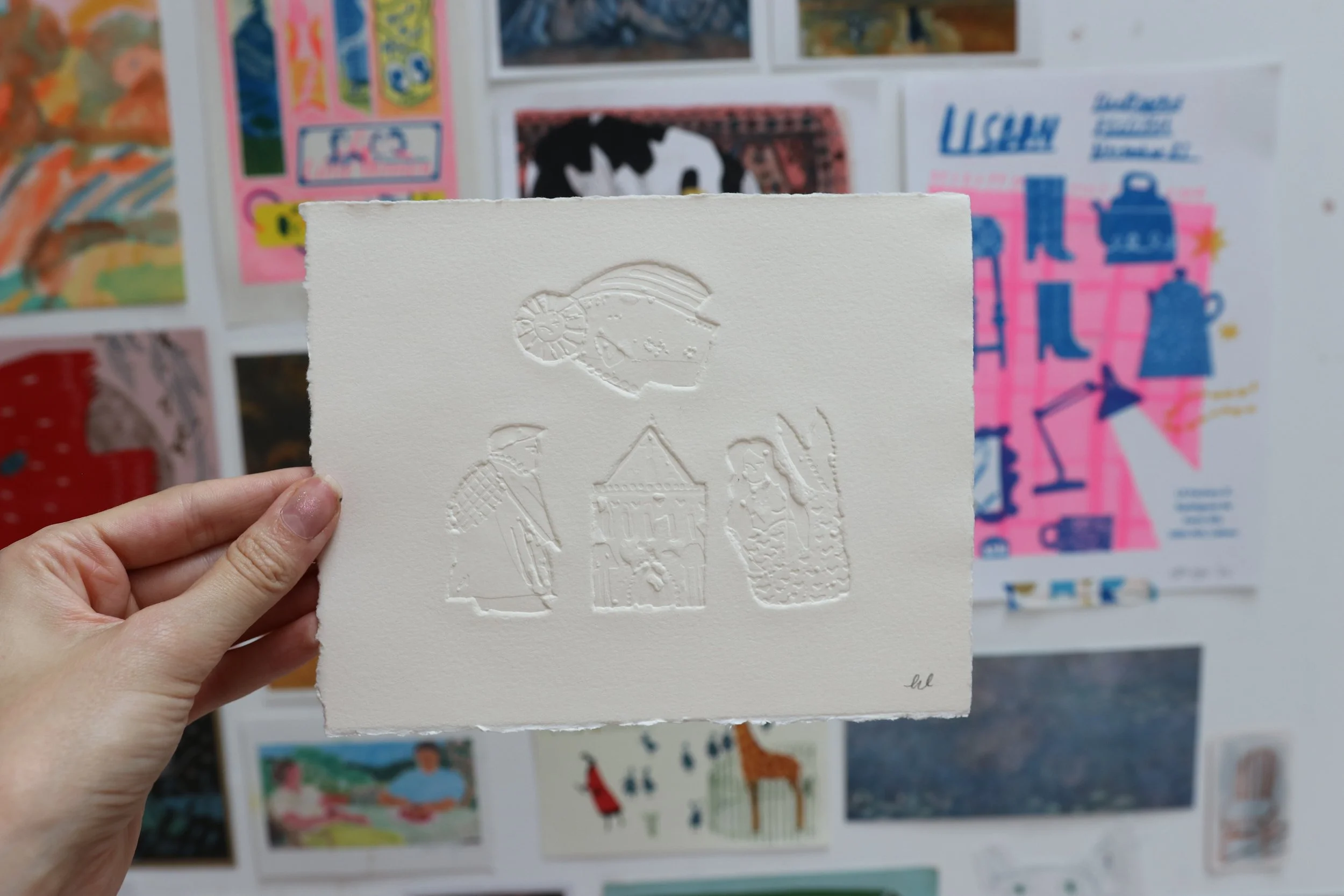Limited Edition Blind Embossed Print