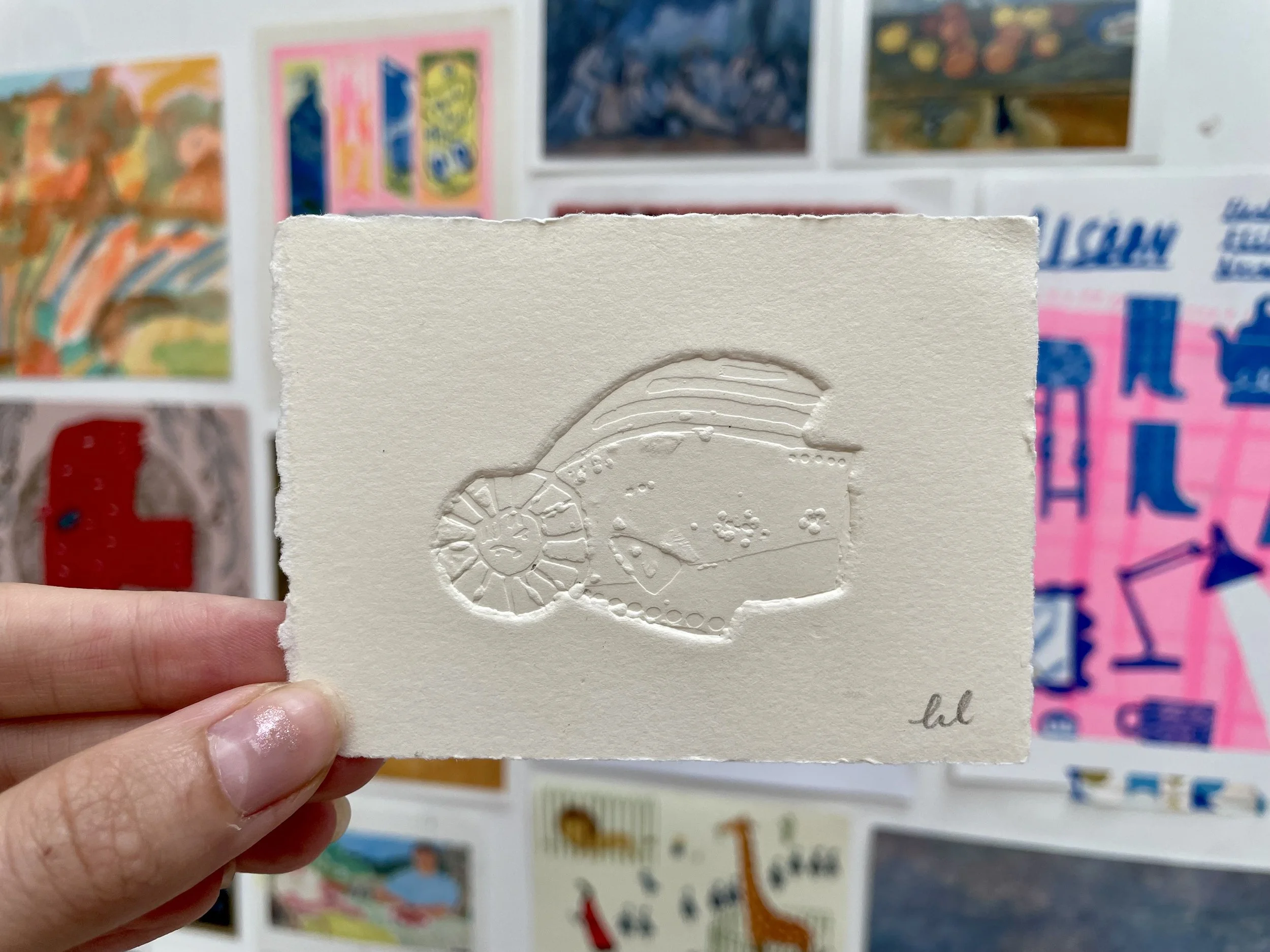 Limited Edition Blind Embossing - Angel