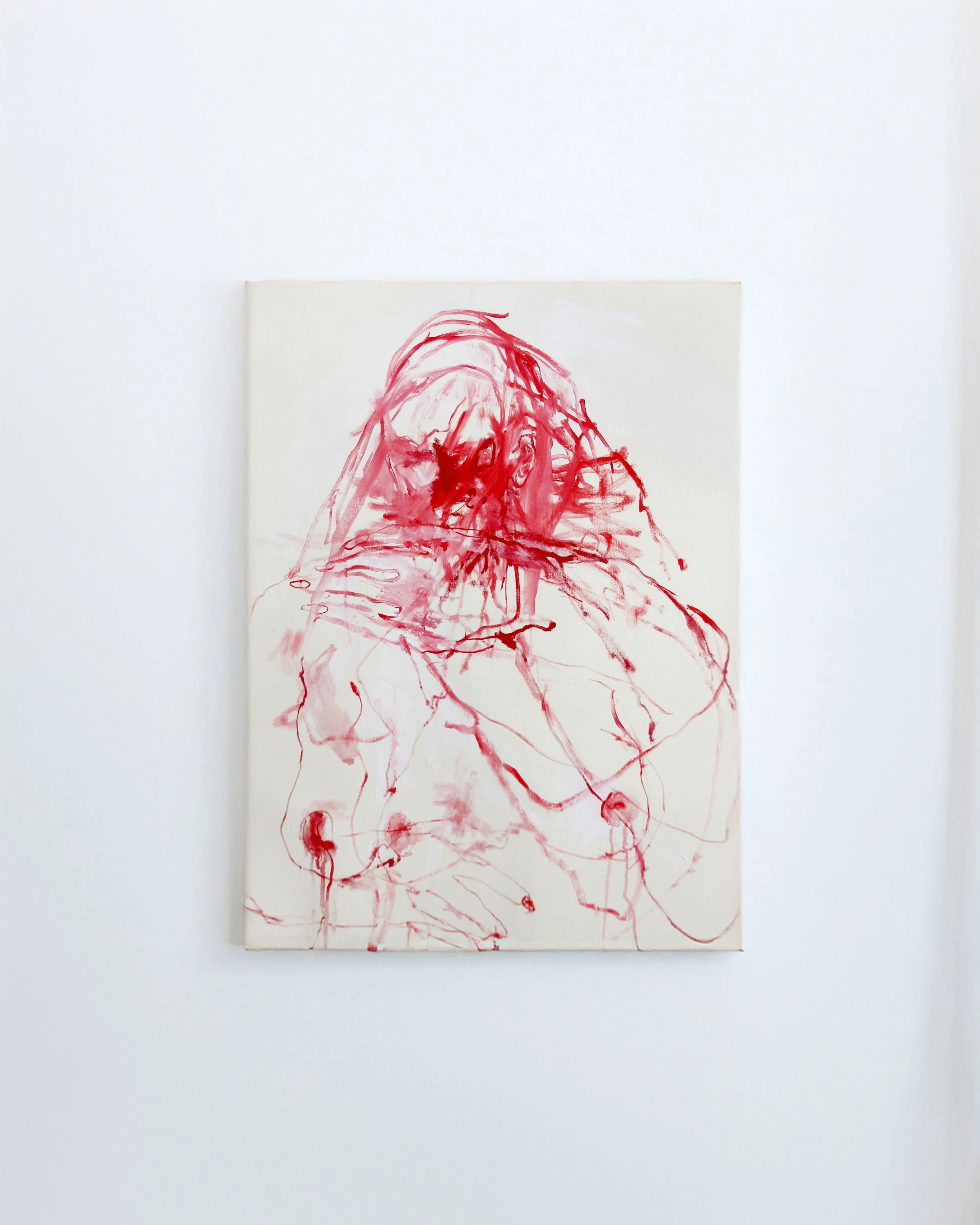 'Self Portrait' | Acrylic on canvas | 50 x 70cm