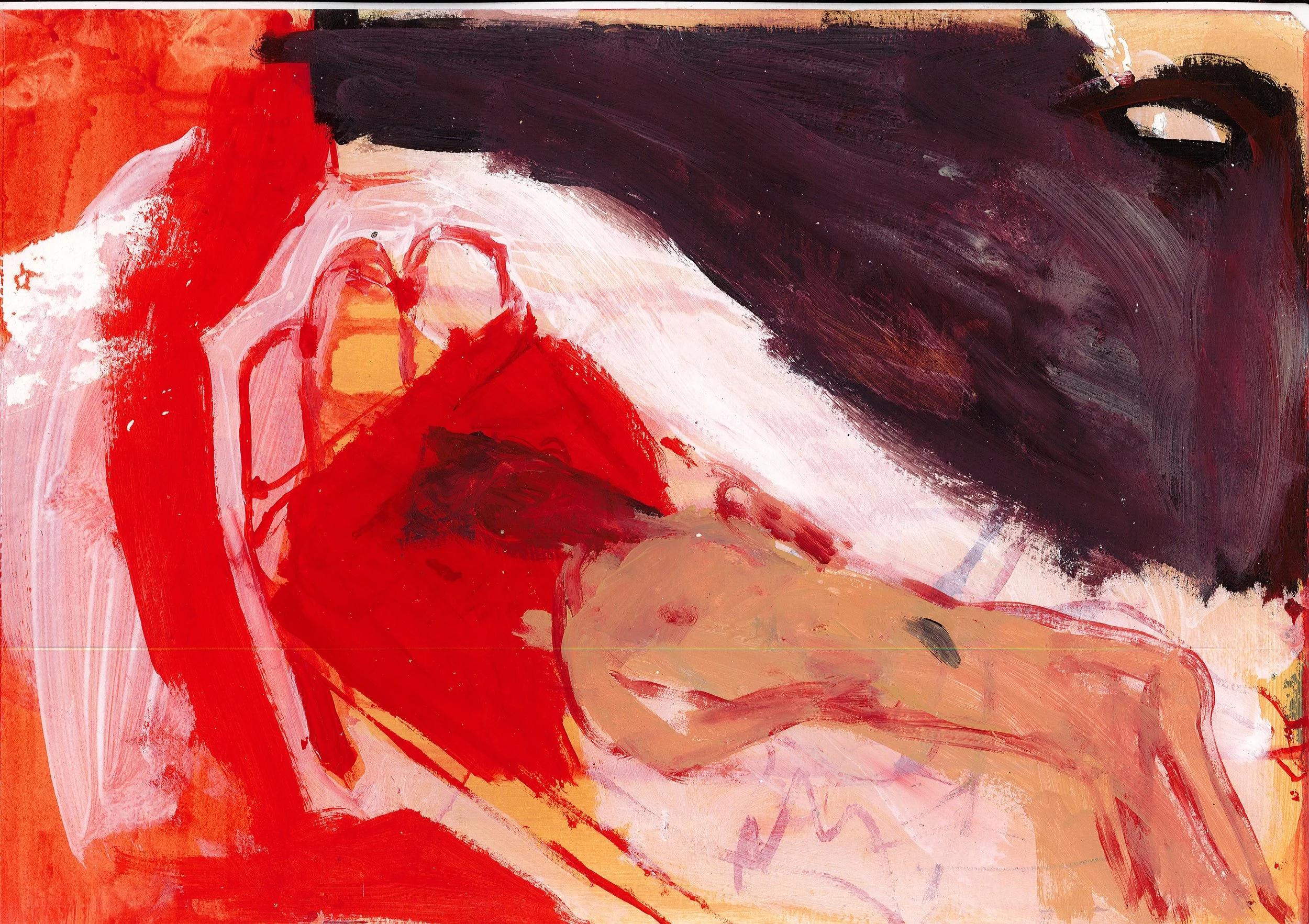 Sleep-V-Acrylic-on-paper-30x42cm-2025.jpeg