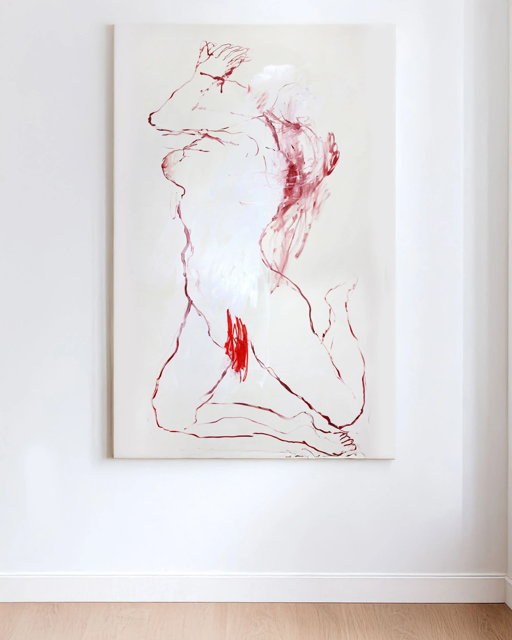 'Grief' (2025) | Oil on canvas | 135 x 195cm