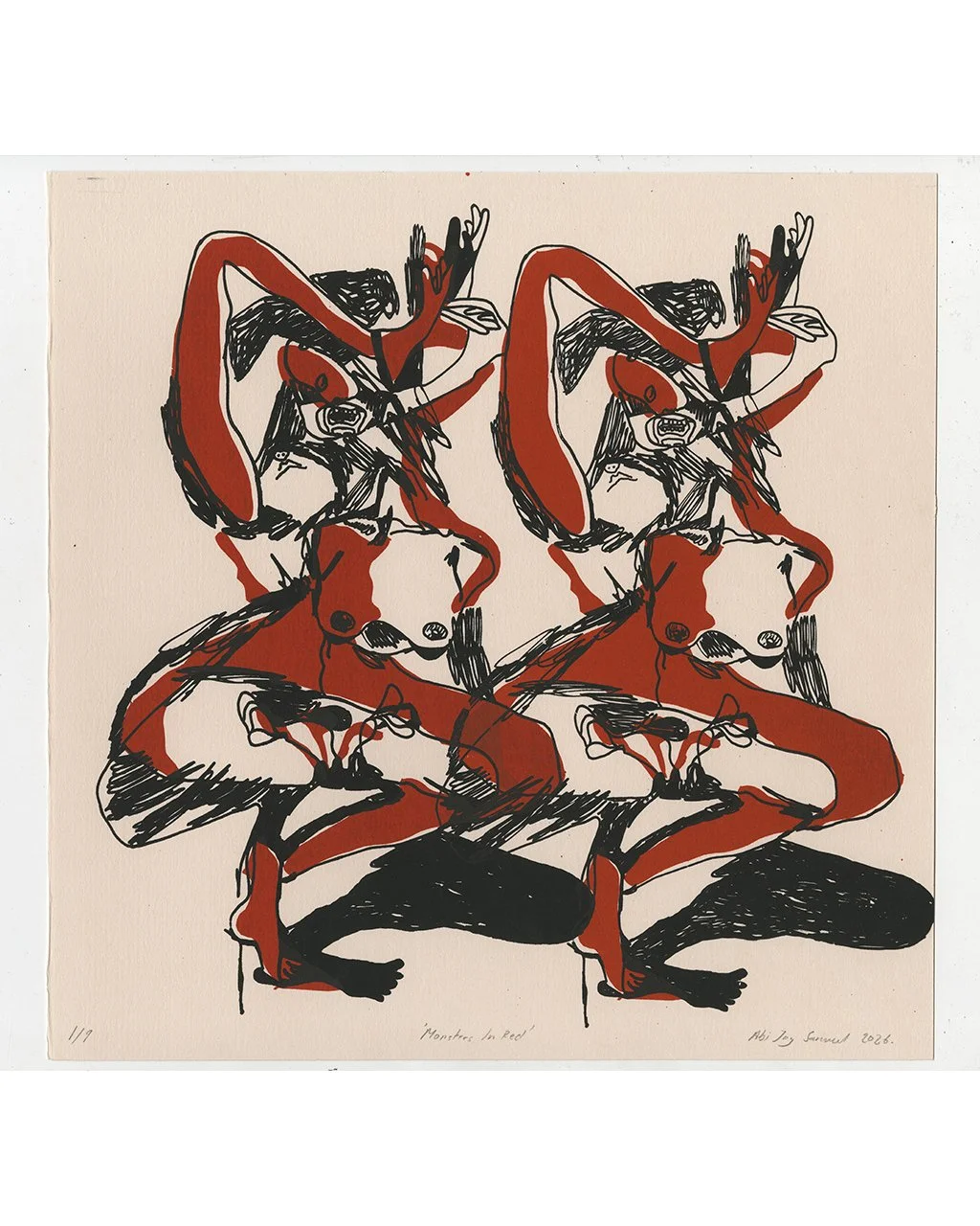 resized-Monsters-In-Red-Abi-Joy-Samuel-Printof9-30x30cm.jpg