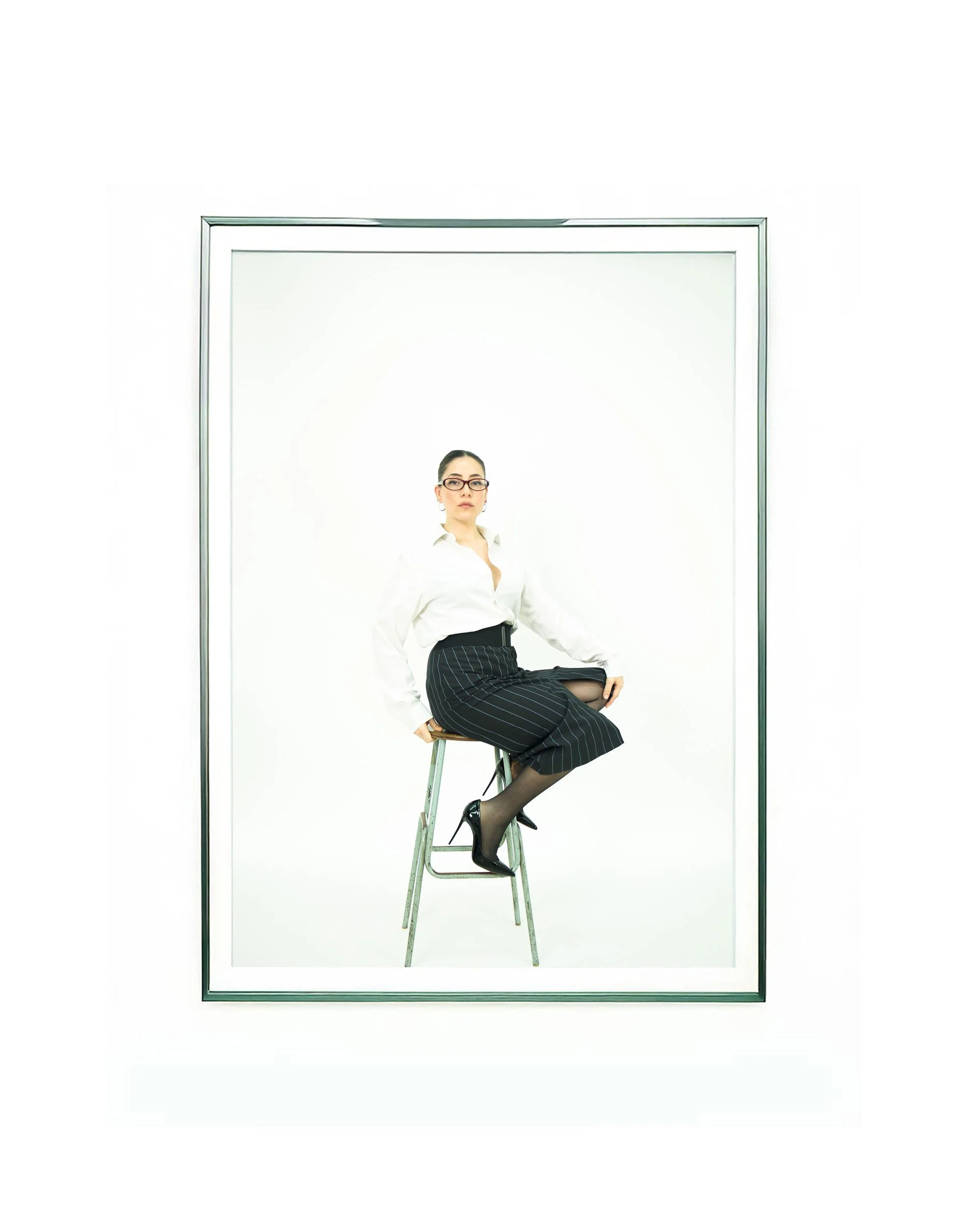'Corporate Satire 1' (2026) | Digital print | 30 x 42cm