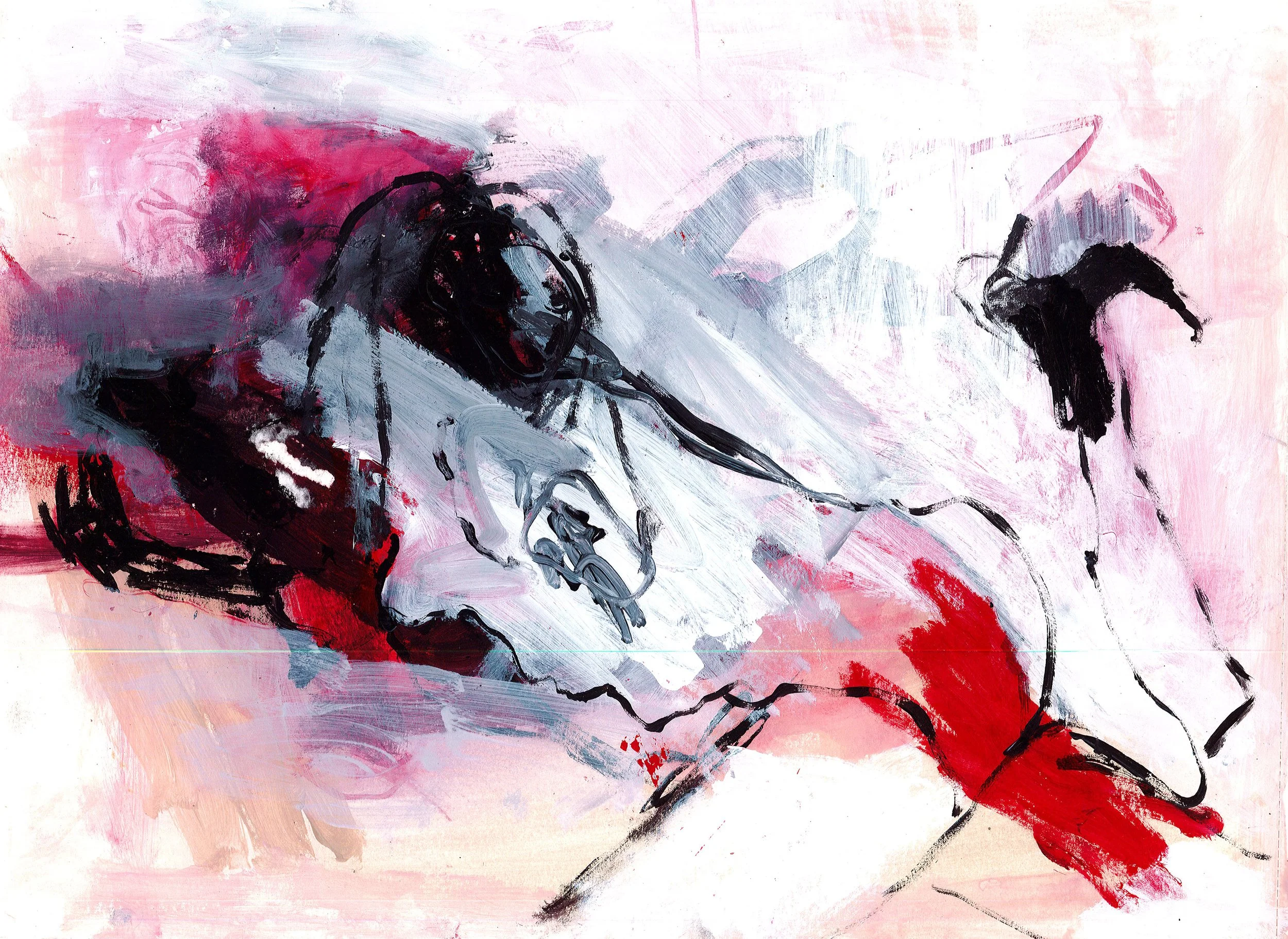 Black-Boots-Red-Stockings-Acrylic-on-paper-30x42cm-2025.jpeg