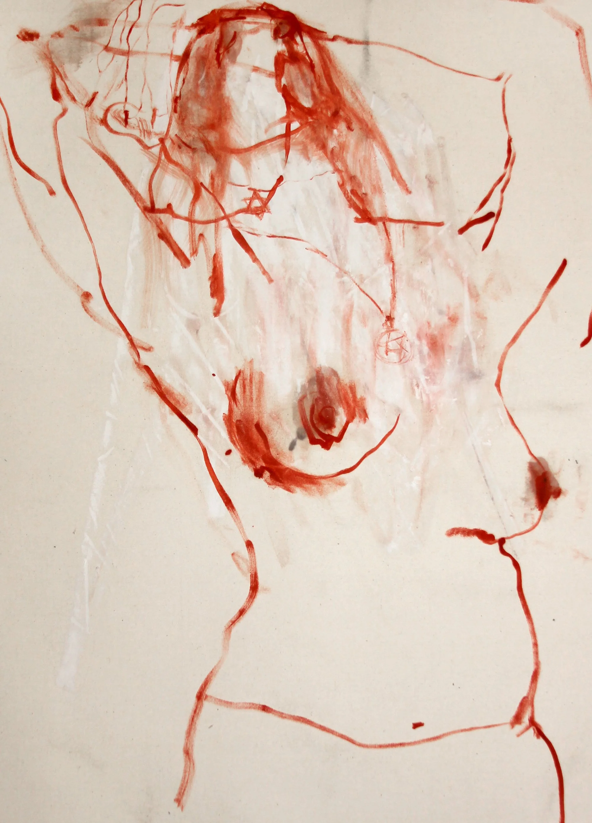 'Grief 2' (2025) | Oil on canvas | 55 x. 80cm