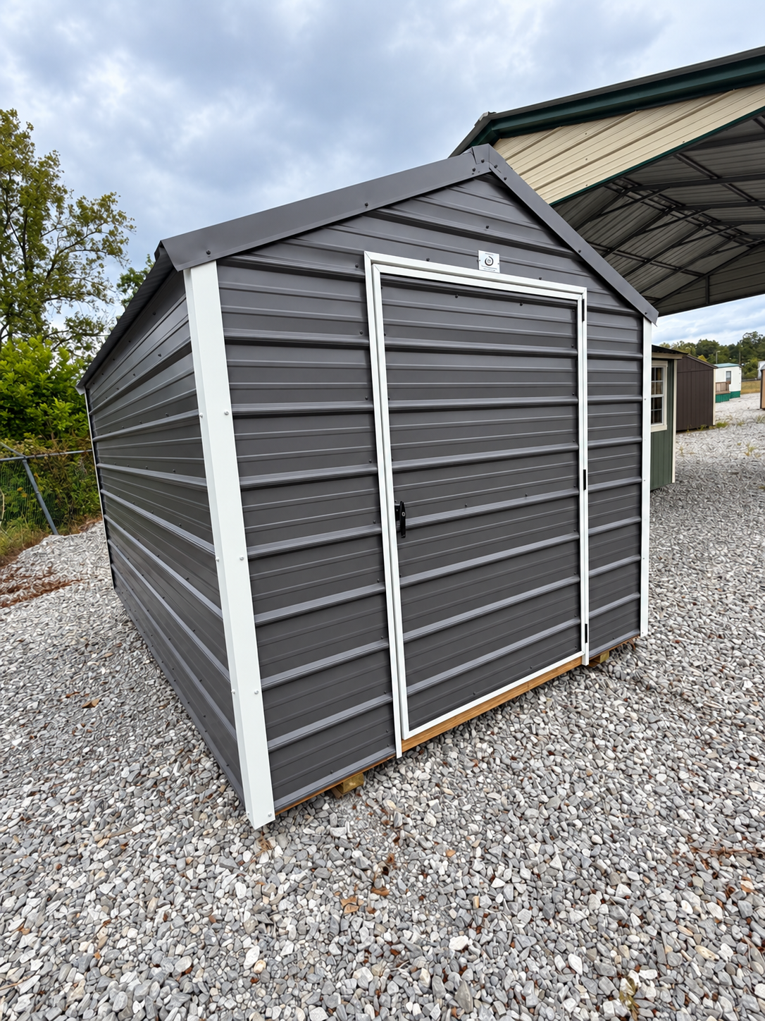8 x 12 Economy Metal Utility