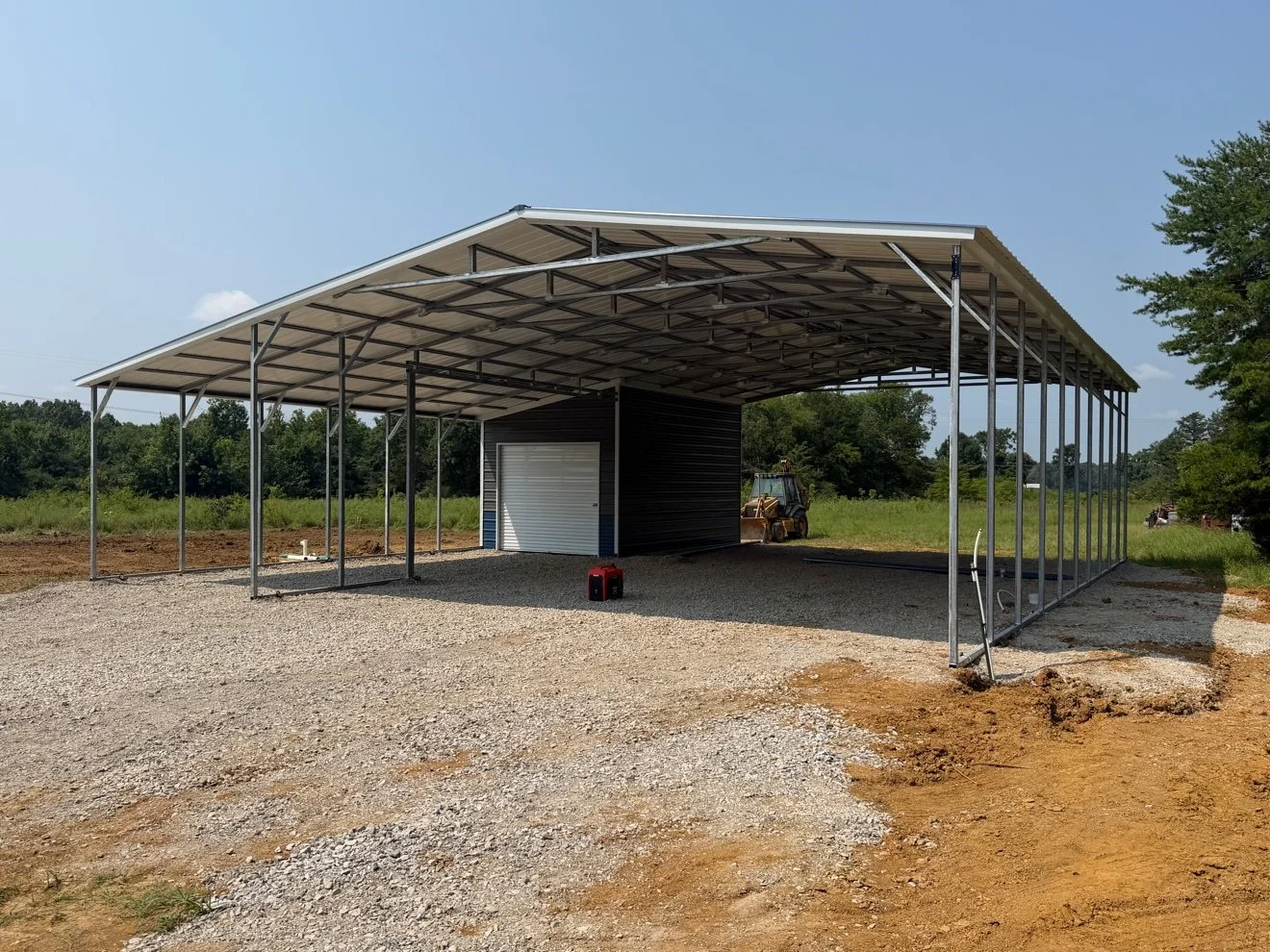 Combo Unit — Enclosed Storage with Open Cover