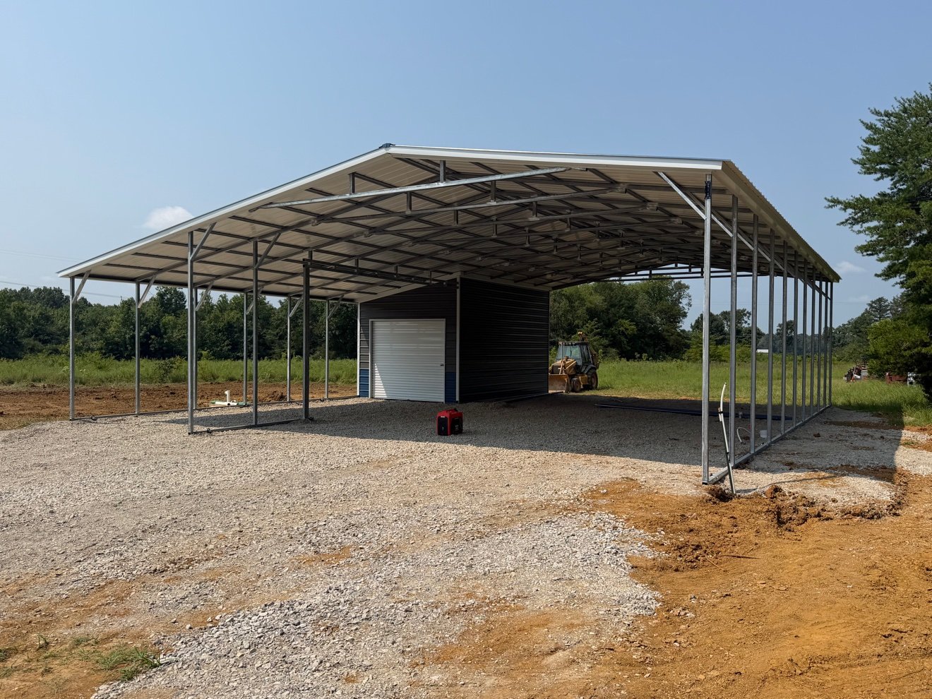 Combo Unit — Enclosed Storage with Open Cover